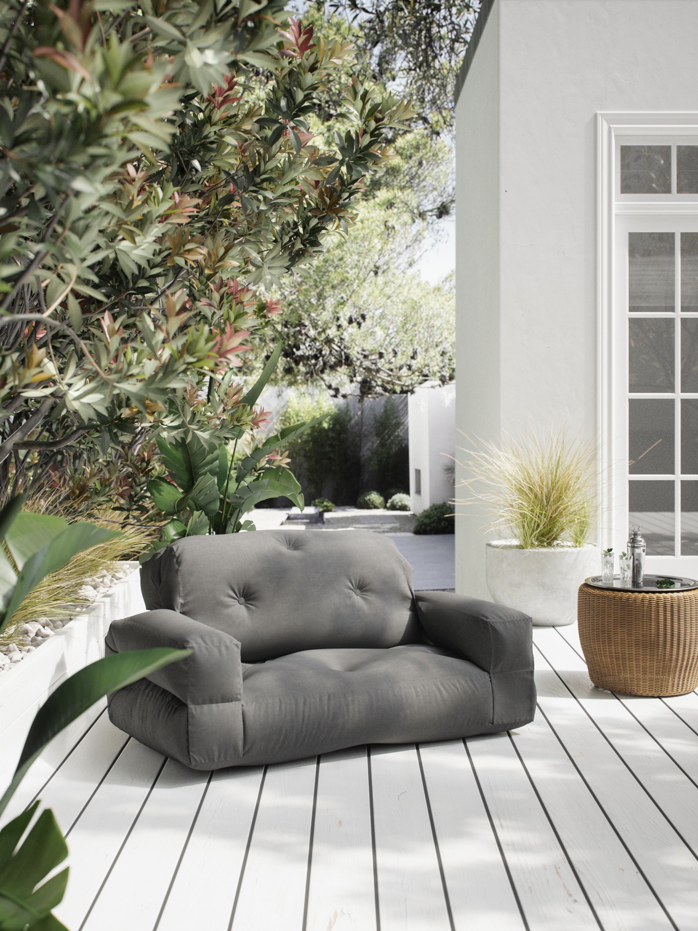 HIPPO SOFA OUT™ GRIS FONCÉ