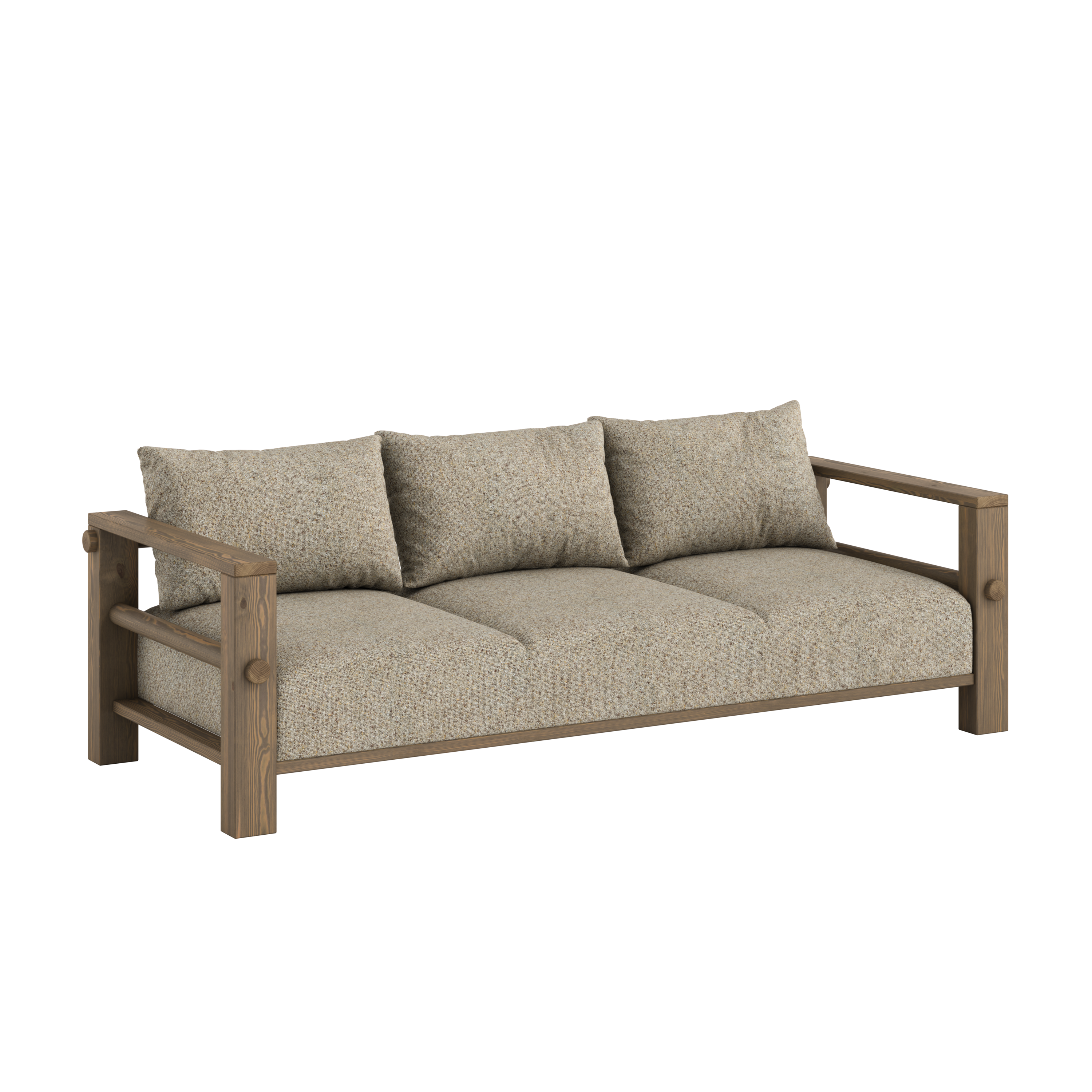 BARE CAROB BROWN W. WARM SAND