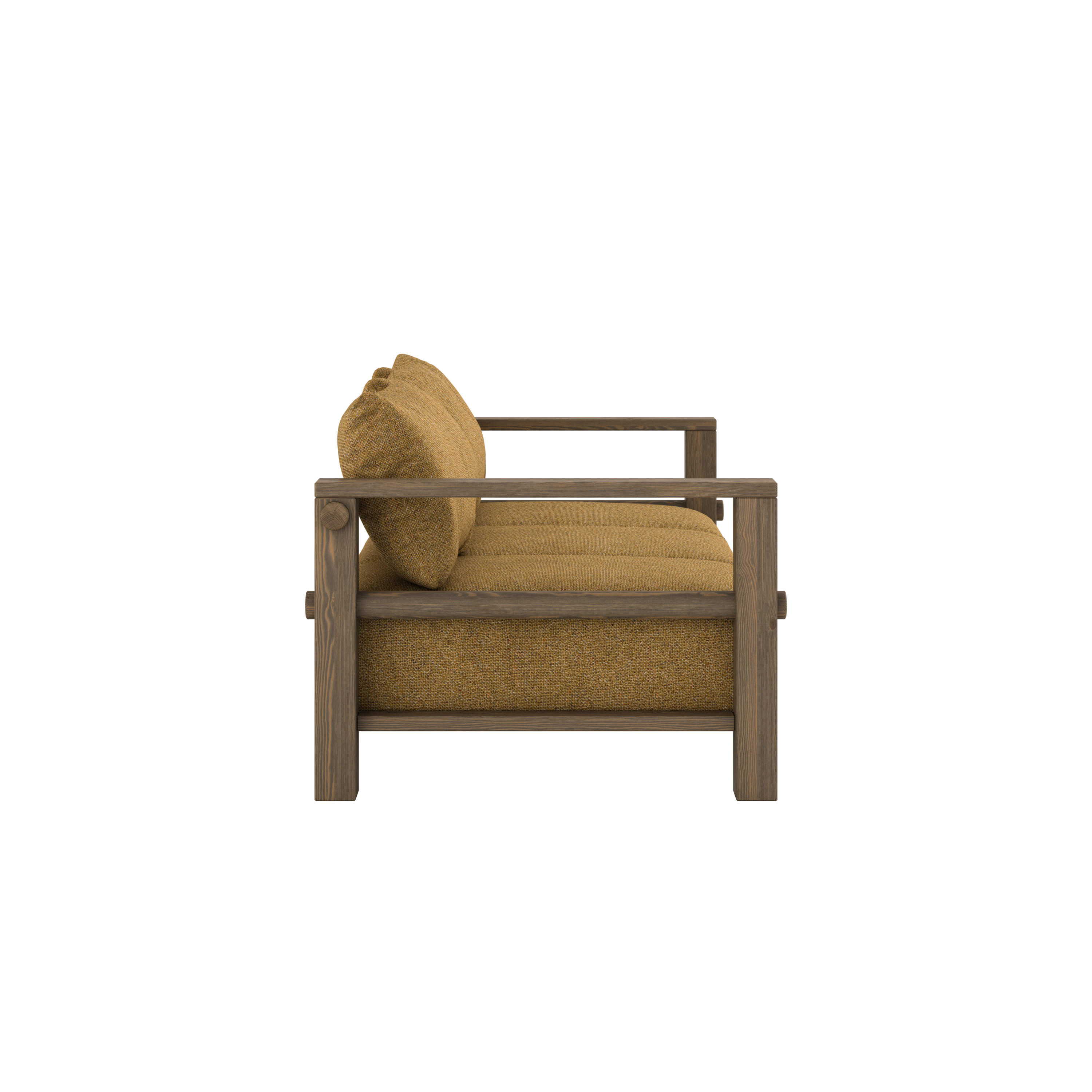 BARE CAROB BROWN W. GOLDEN OCHRE