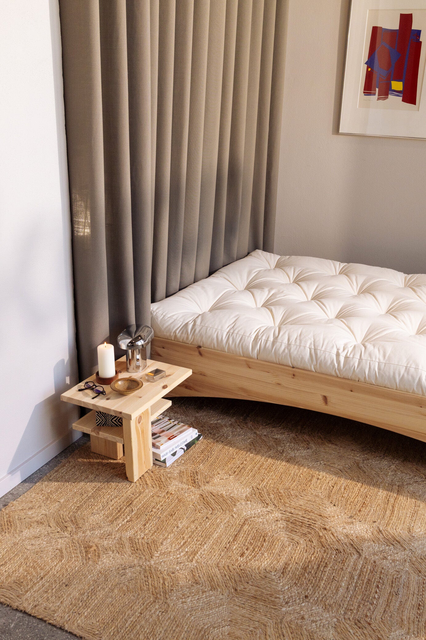 ORBIT BED RAW 140 X 200