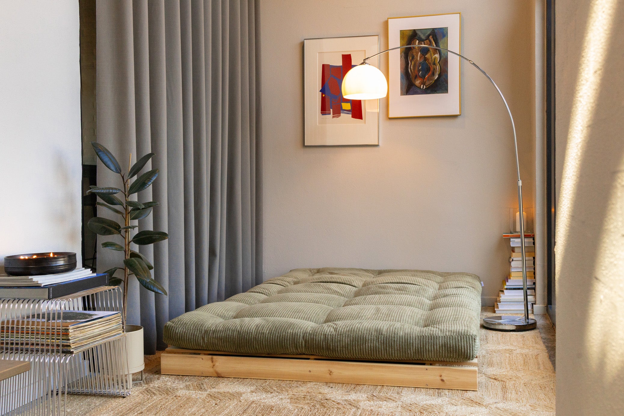 ROOTS RAW 140 X 200 W. ROOTS MATTRESS SOFT CREAM