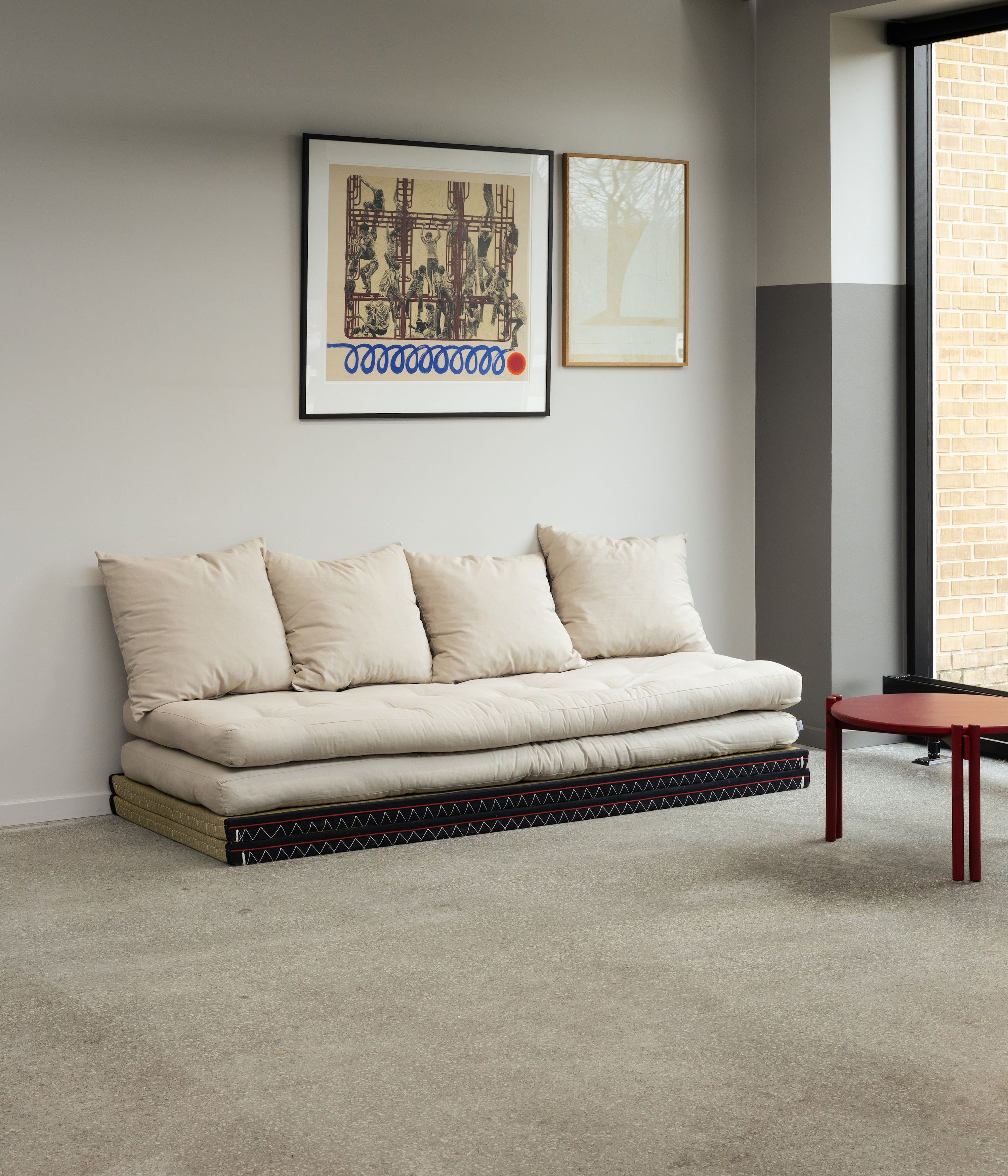 CHICO BEIGE W. 2 TATAMI 80 X 200 W. 2 CHICO MATTRESS SET BEIGE