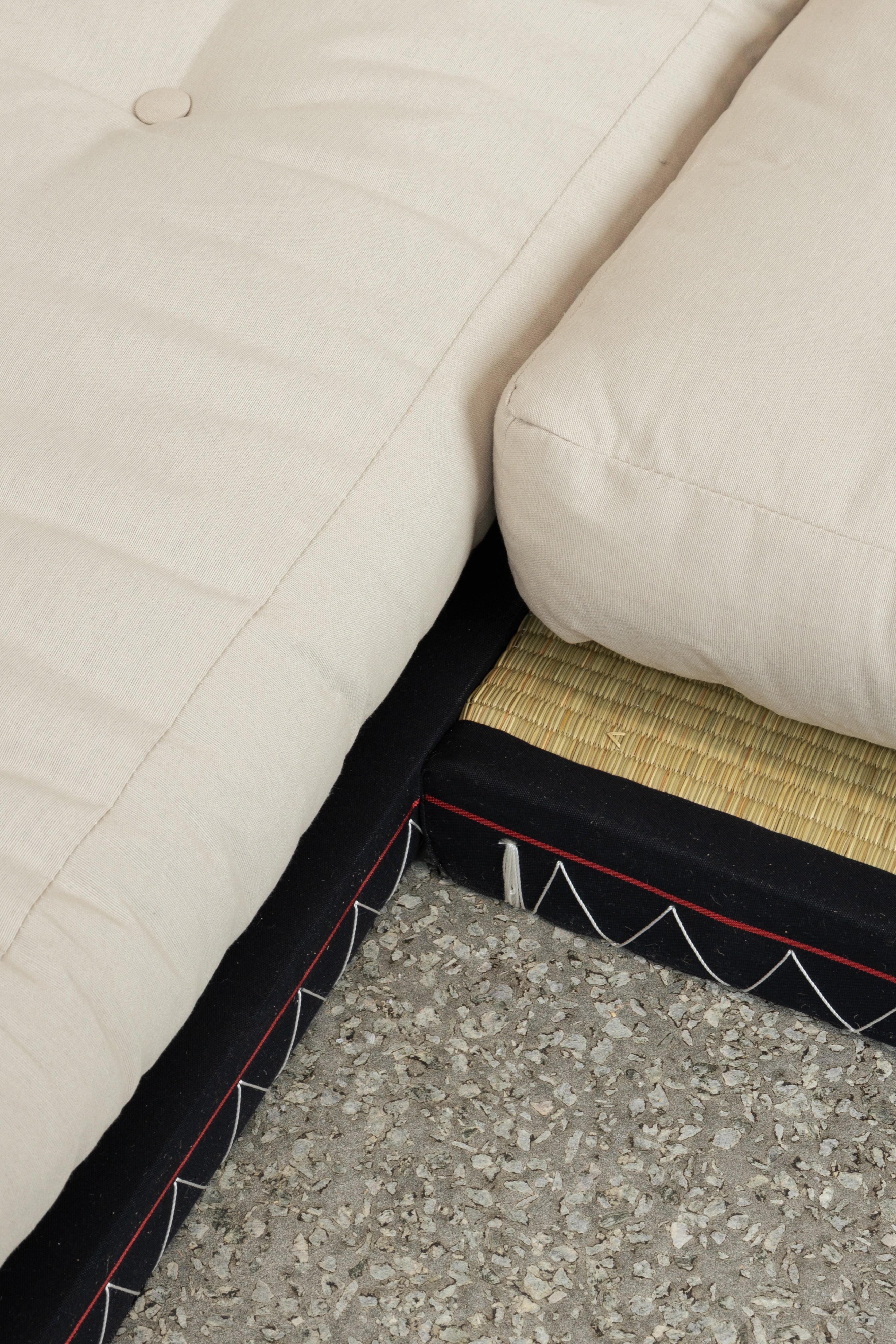 CHICO PETROL BLUE W. 2 TATAMI 80 X 200 W. 2 CHICO MATTRESS SET PETROL BLUE