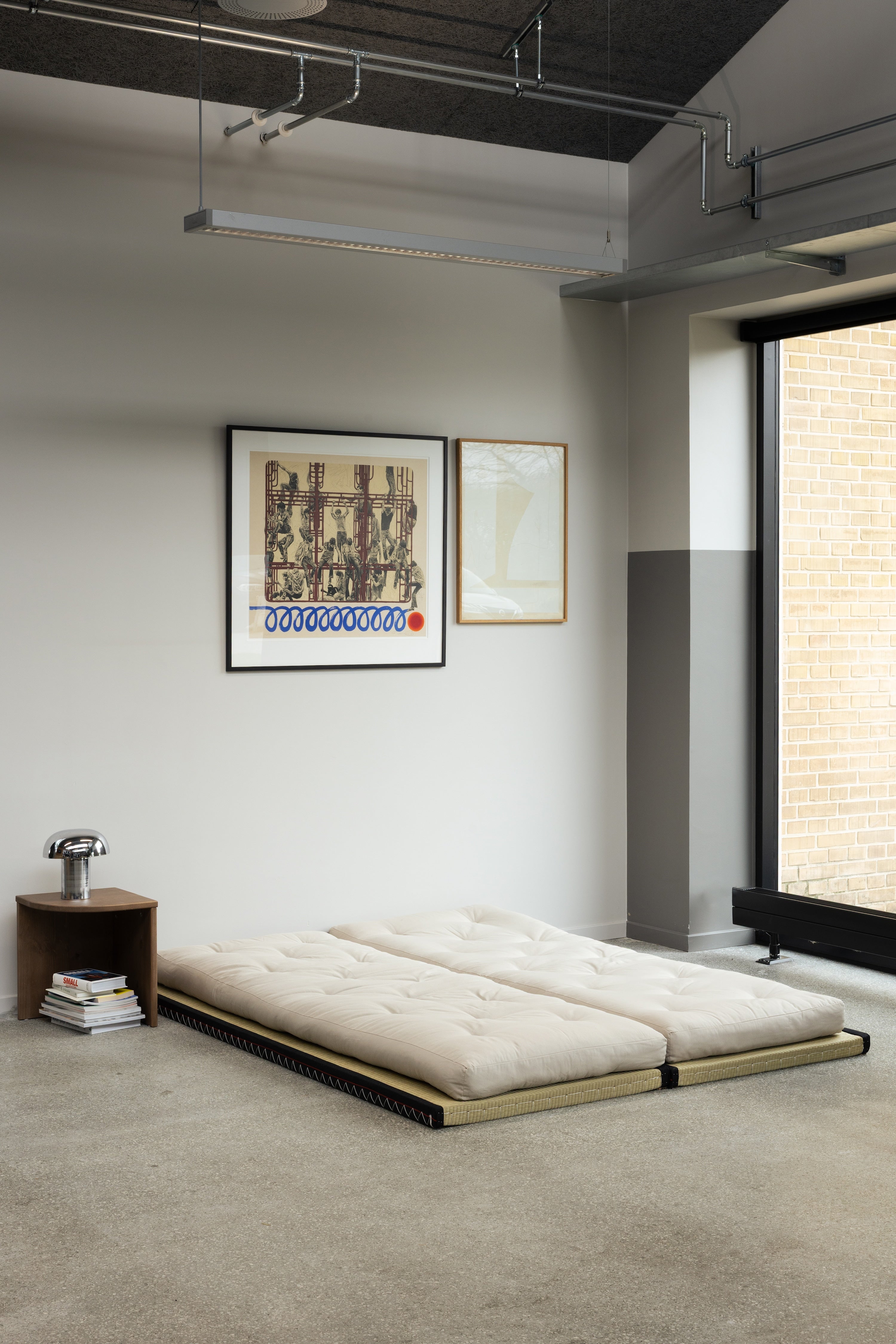 CHICO PETROL BLUE W. 2 TATAMI 80 X 200 W. 2 CHICO MATTRESS SET PETROL BLUE