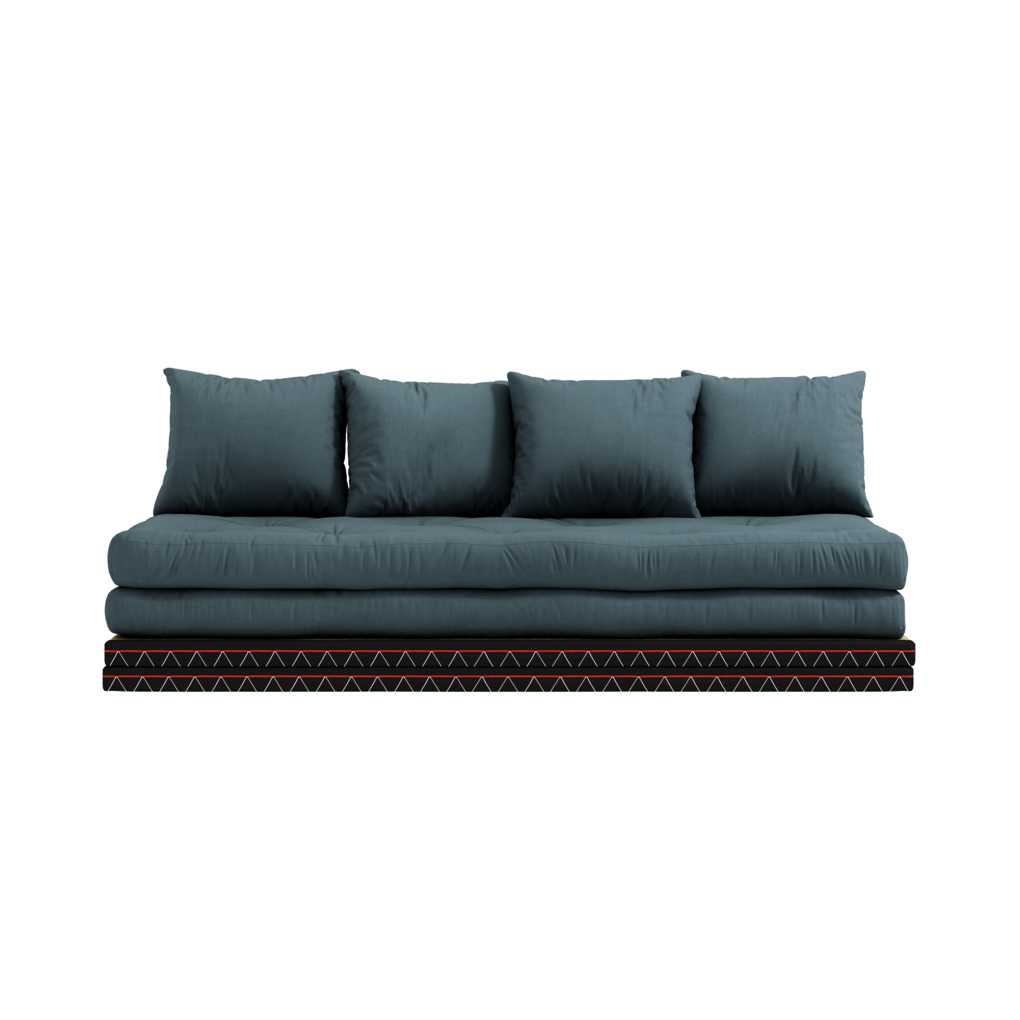 CHICO PETROL BLUE W. 2 TATAMI 80 X 200 W. 2 CHICO MATTRESS SET PETROL BLUE