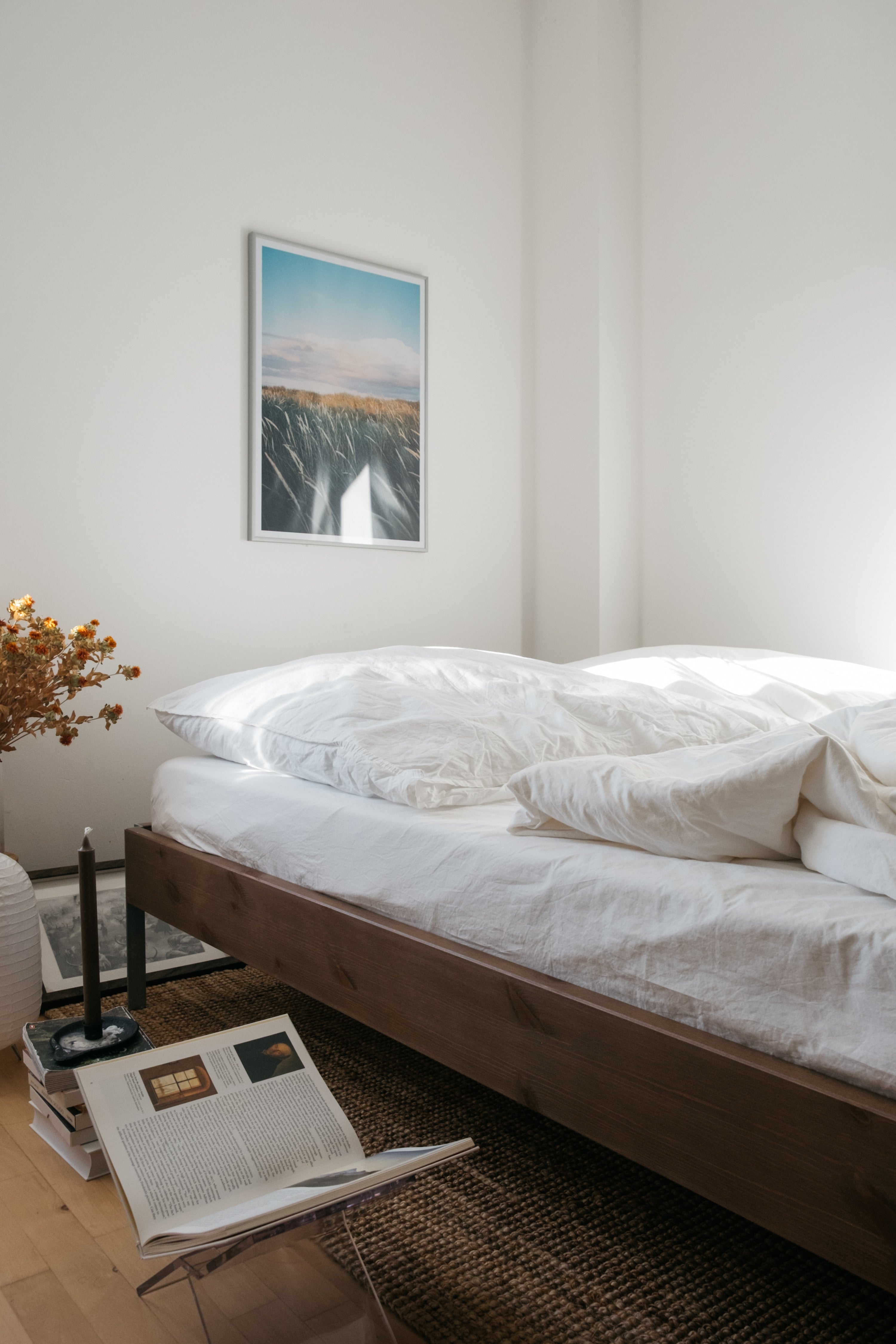 CORE BED CAROB BROWN 140 X 200