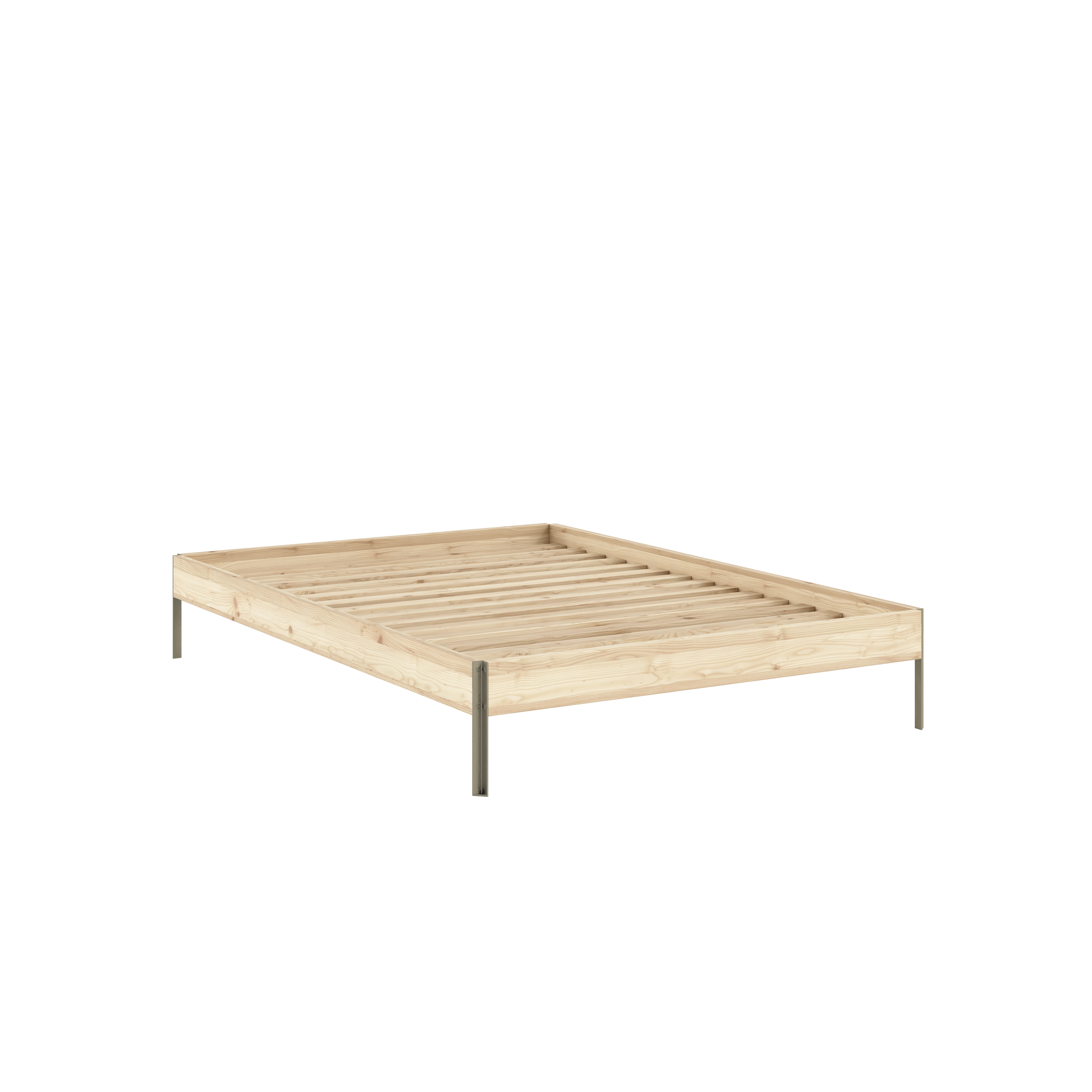 CORE BED RAW SAGE GREEN 140X200