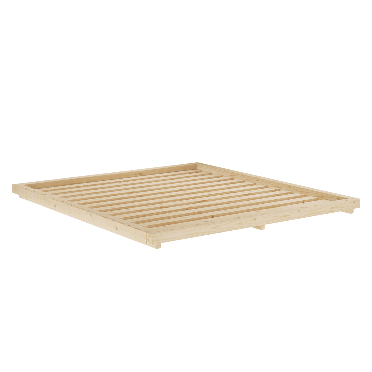 DOCK BED CLEAR LACQUERED KING SIZE