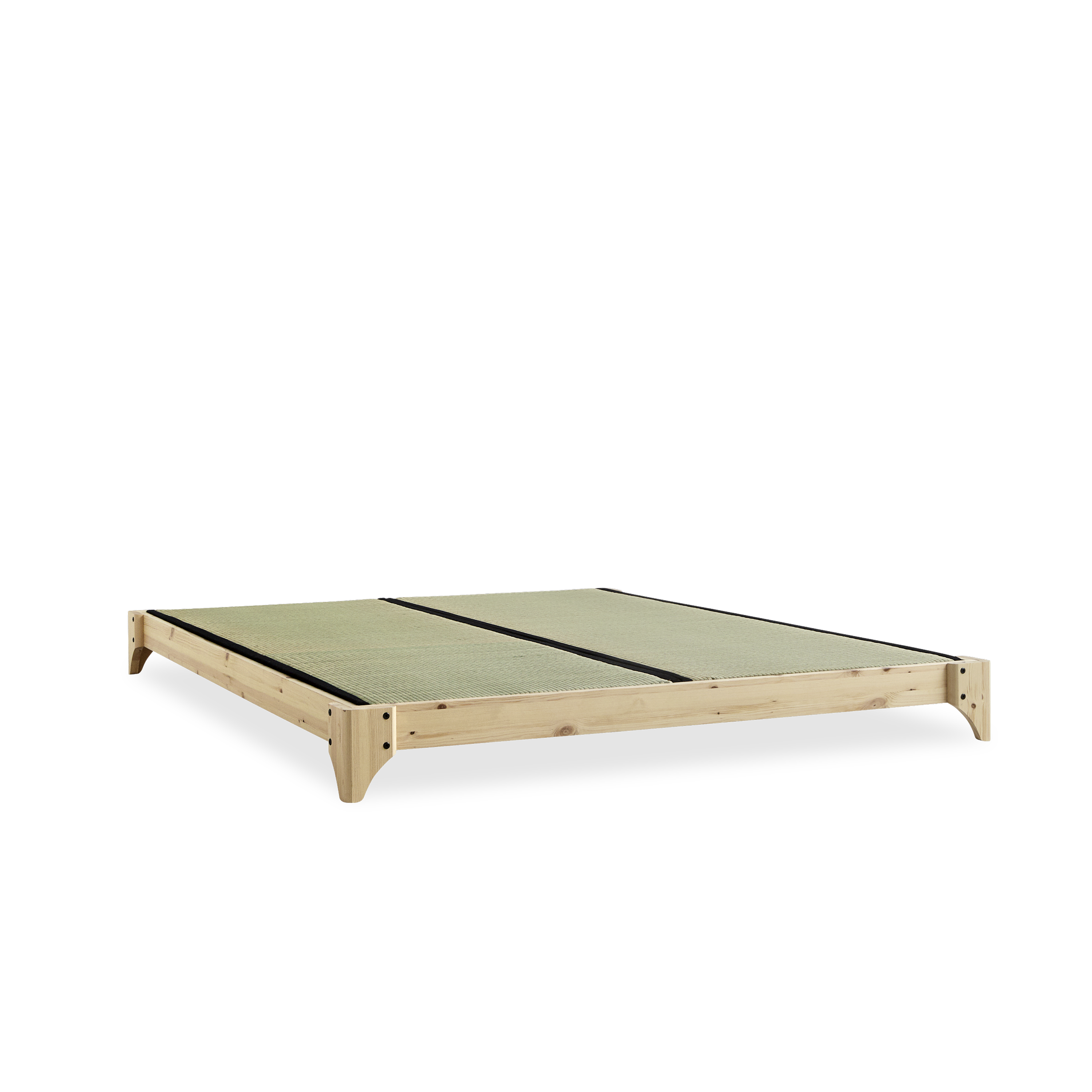 ELAN BED CLEAR LACQUERED 140 X 200