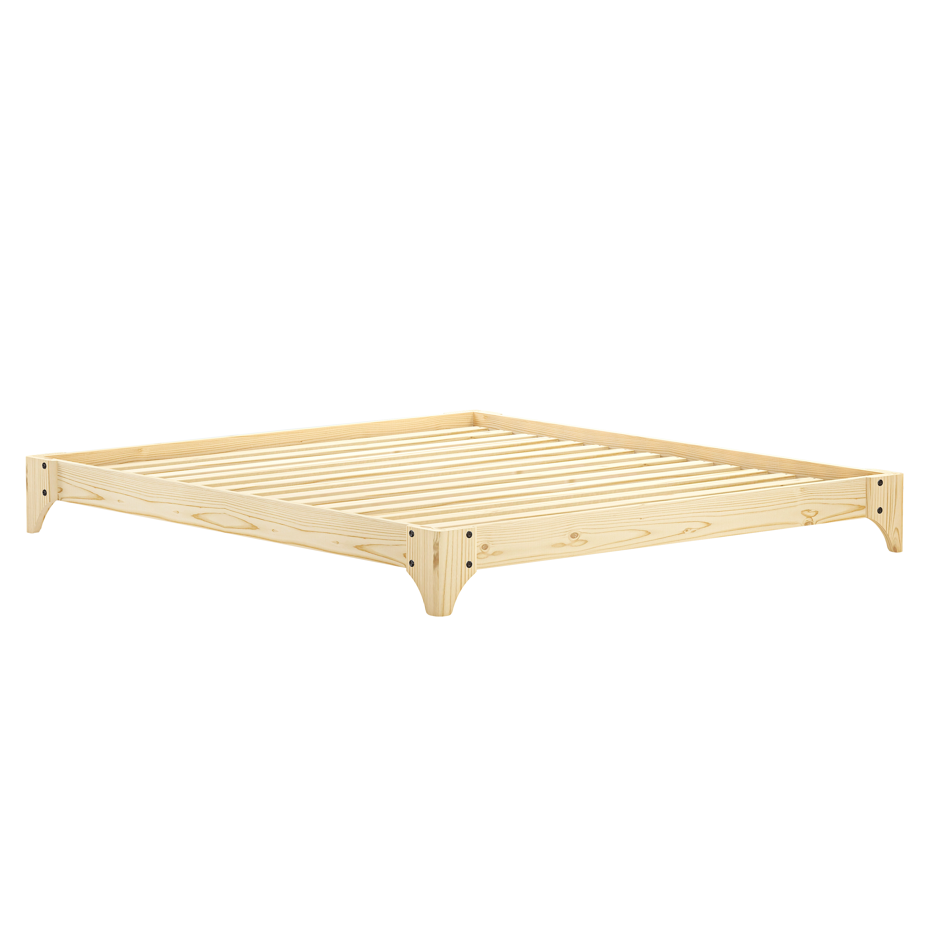 ELAN BED CLEAR LACQUERED 180 X 200