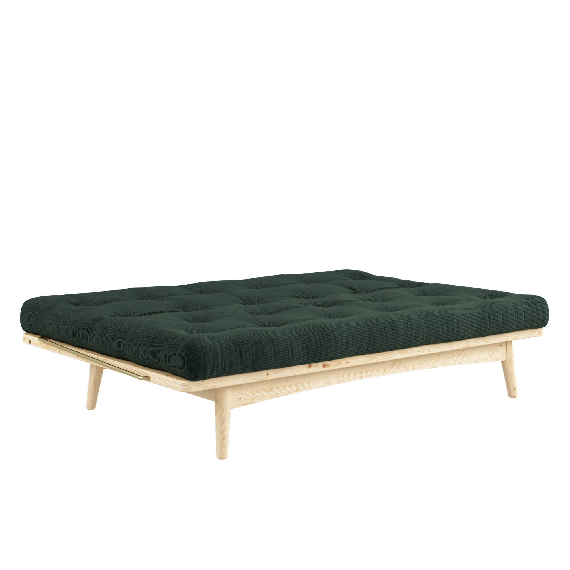 FOLK CLAIR VERNISÉ AVEC 5 COUCHES MATELAS MIXTE ALGUES