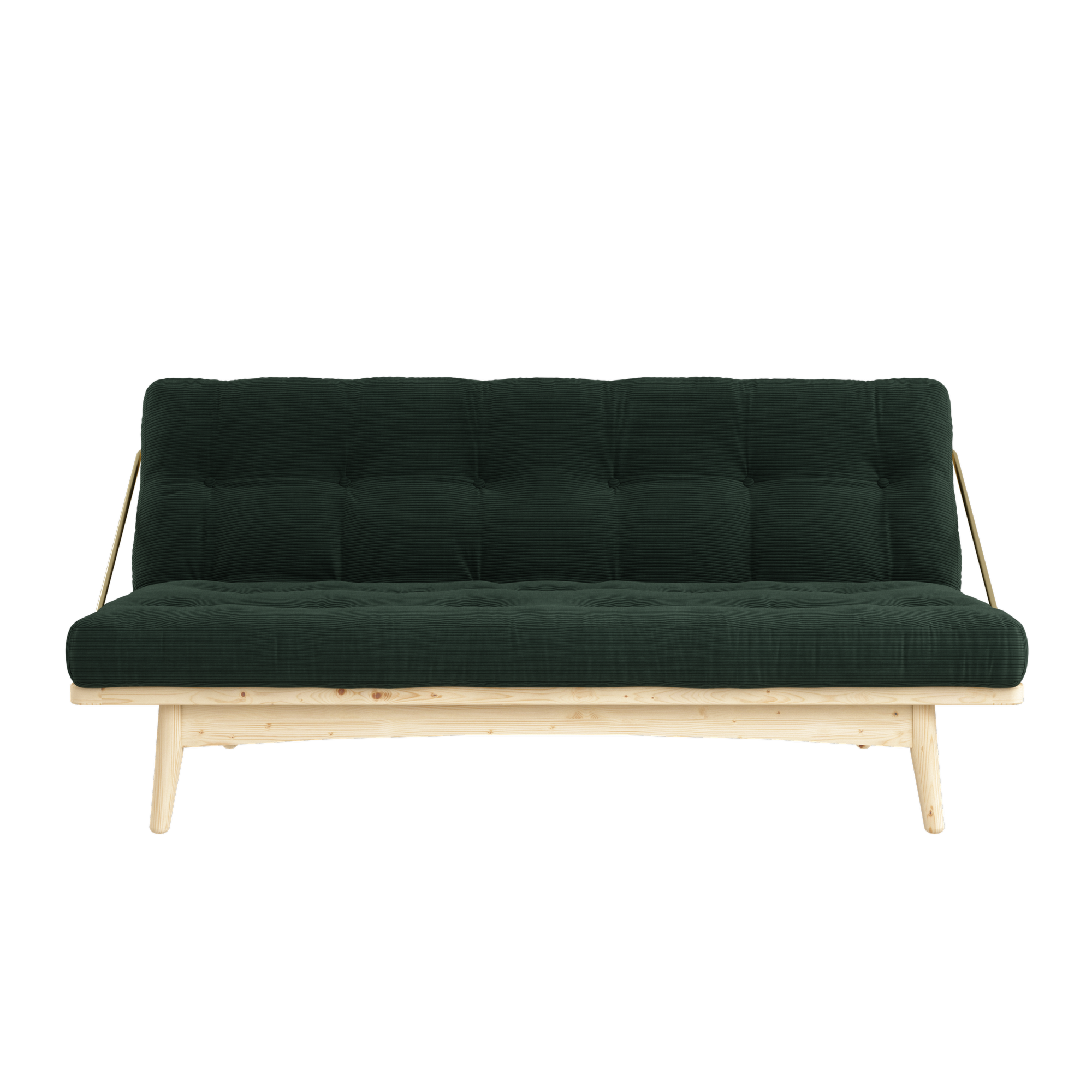 FOLK CLAIR VERNISÉ AVEC 5 COUCHES MATELAS MIXTE ALGUES