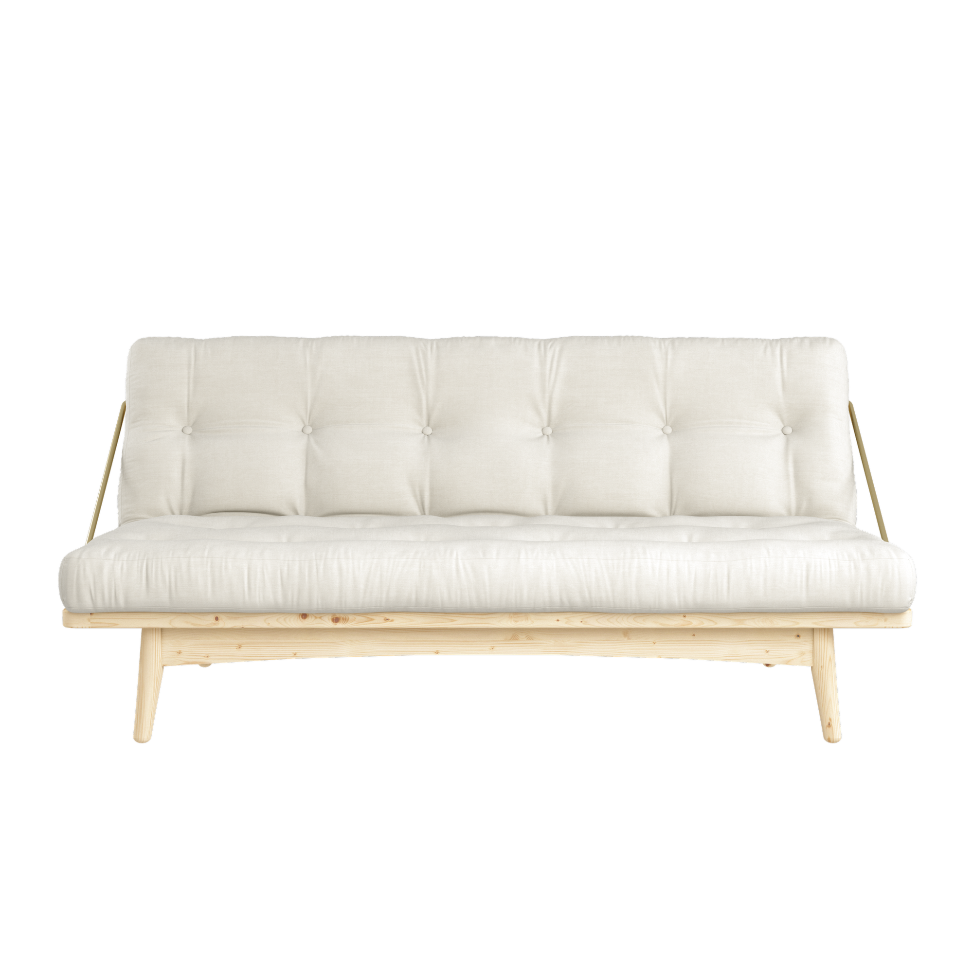 FOLK CLEAR VERNISSE AVEC 5 COUCHES MATELAS MIXTE MAT NATUREL