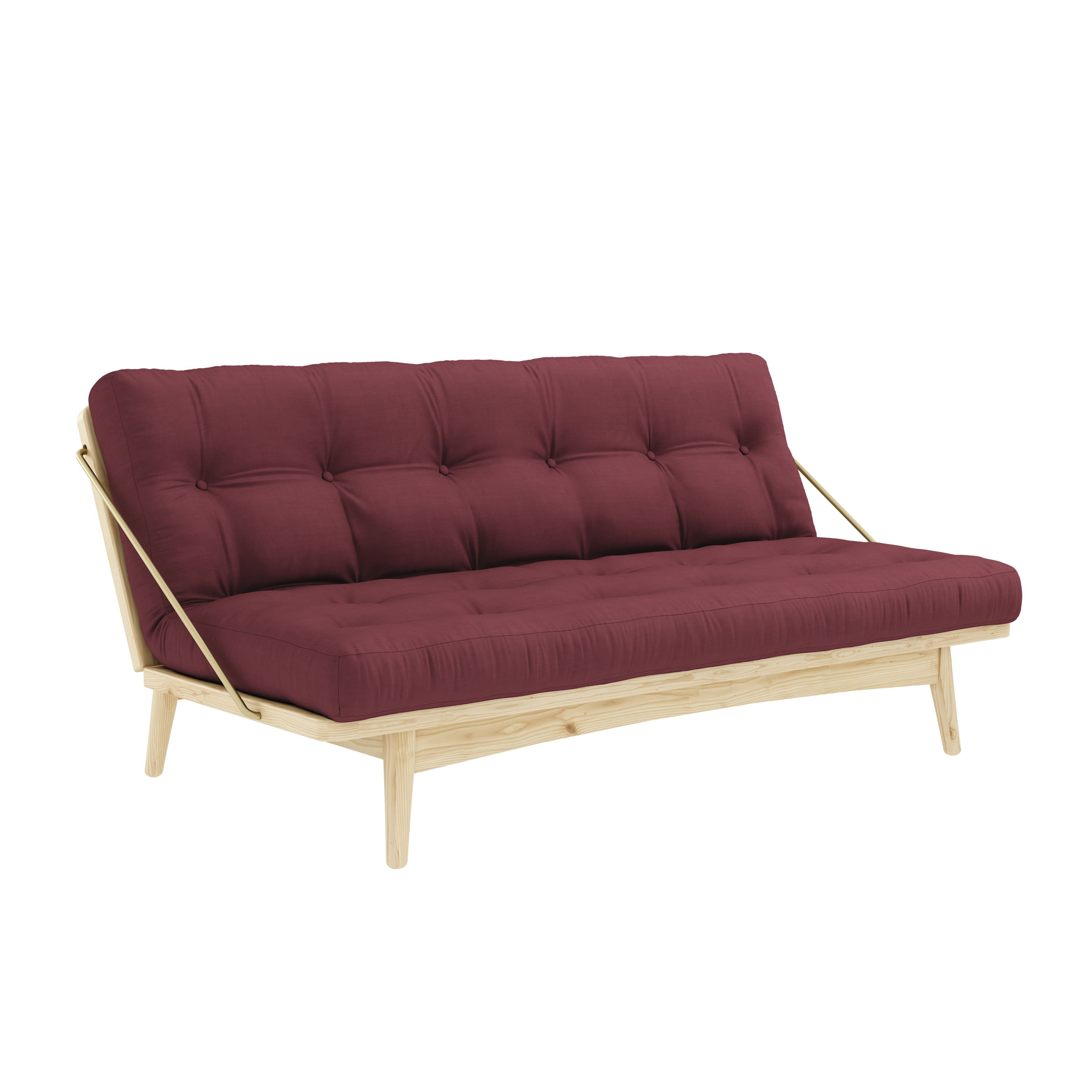 FOLK CLAR VERNIS AVEC 5 COUCHES MATELAS MIXTE BORDEAUX