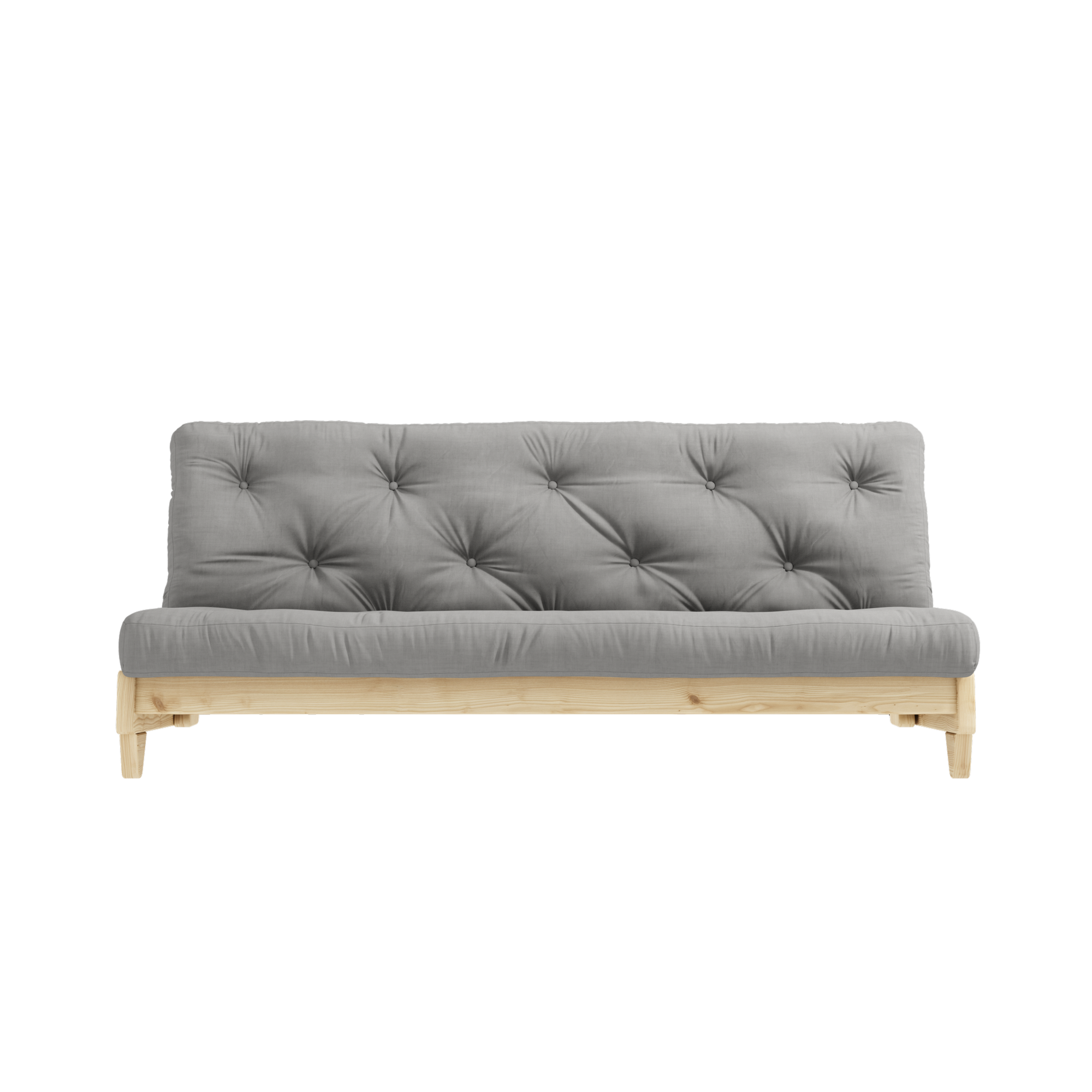 FRESH CLEAR LACQUERED W. FRESH MATTRESS GREY