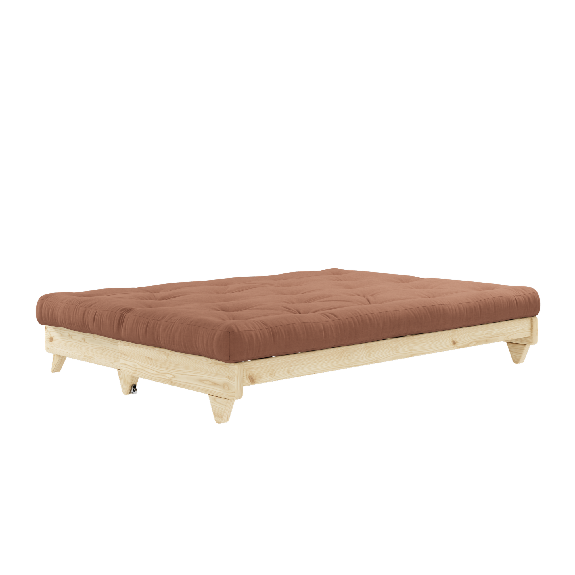 FRESH LAQUÉ TRANSPARENT AVEC MATELAS FRESH ARGILE BRUN