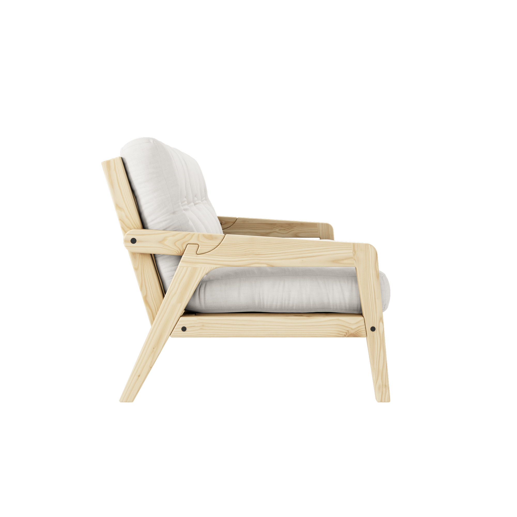 ATTRAPE VERNIS CLAIR AVEC 5 COUCHES MATELAS MIXTE MAT NATUREL