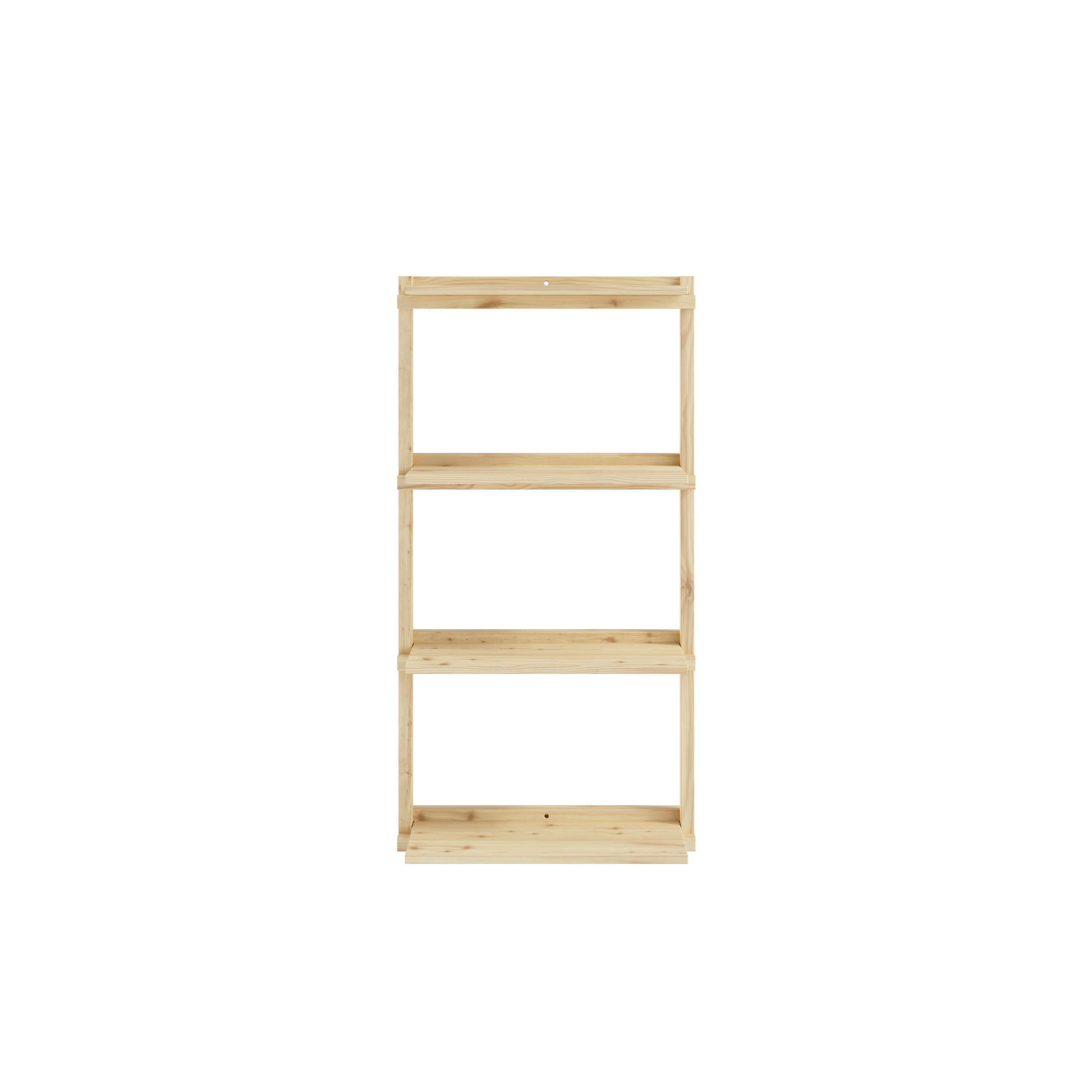 GROOVE SHELVING NARROW RAW