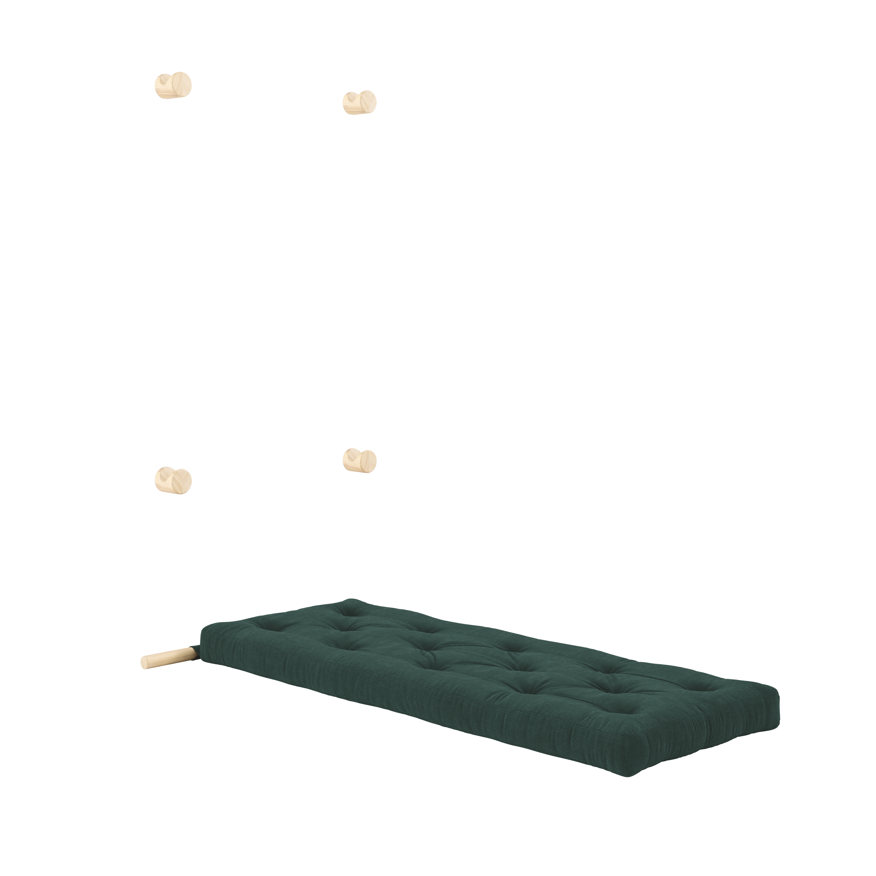 MATELAS BRAVO W. HOOKED RAW 75 x 200 ALGUE DE MER