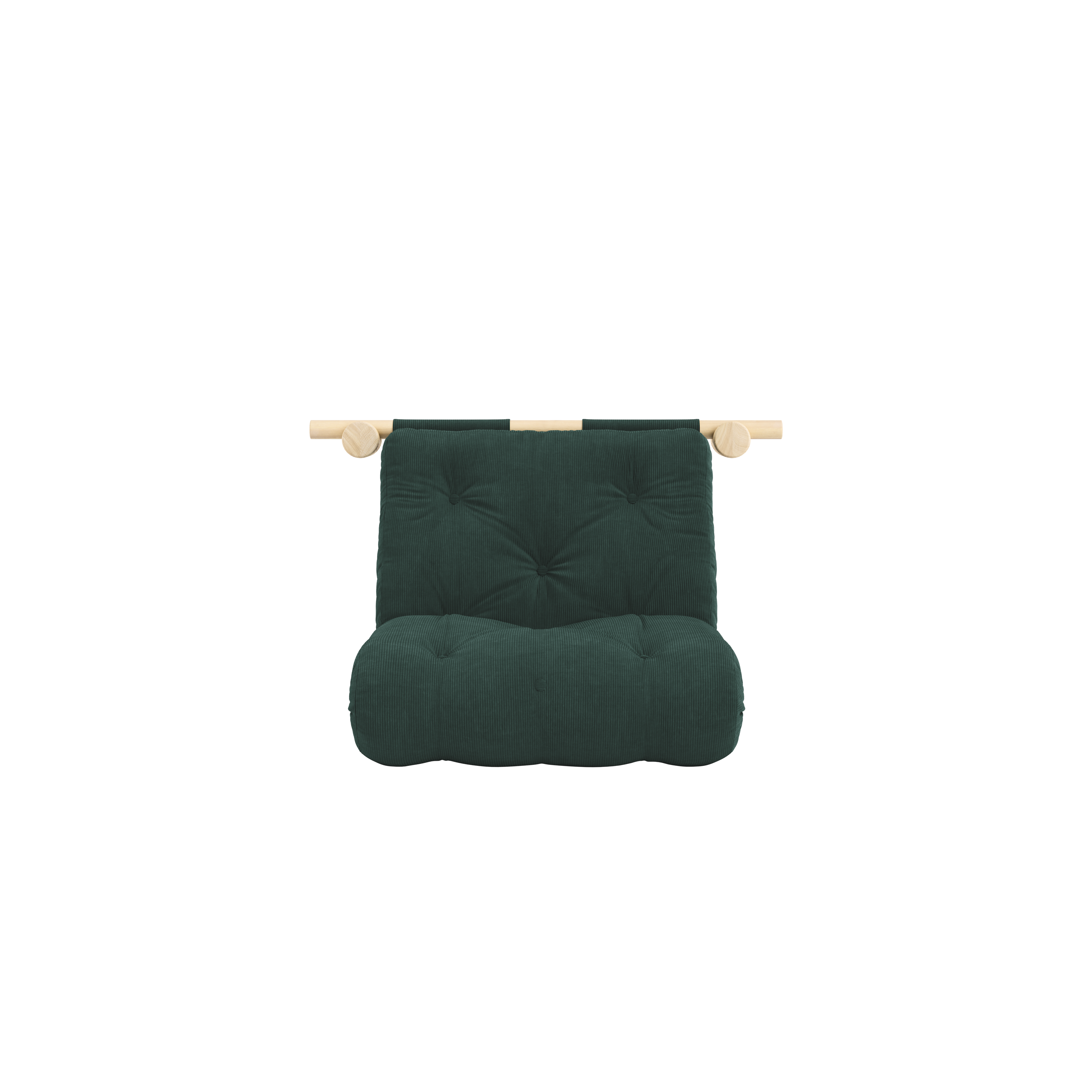 MATELAS BRAVO W. HOOKED RAW 75 x 200 ALGUE DE MER