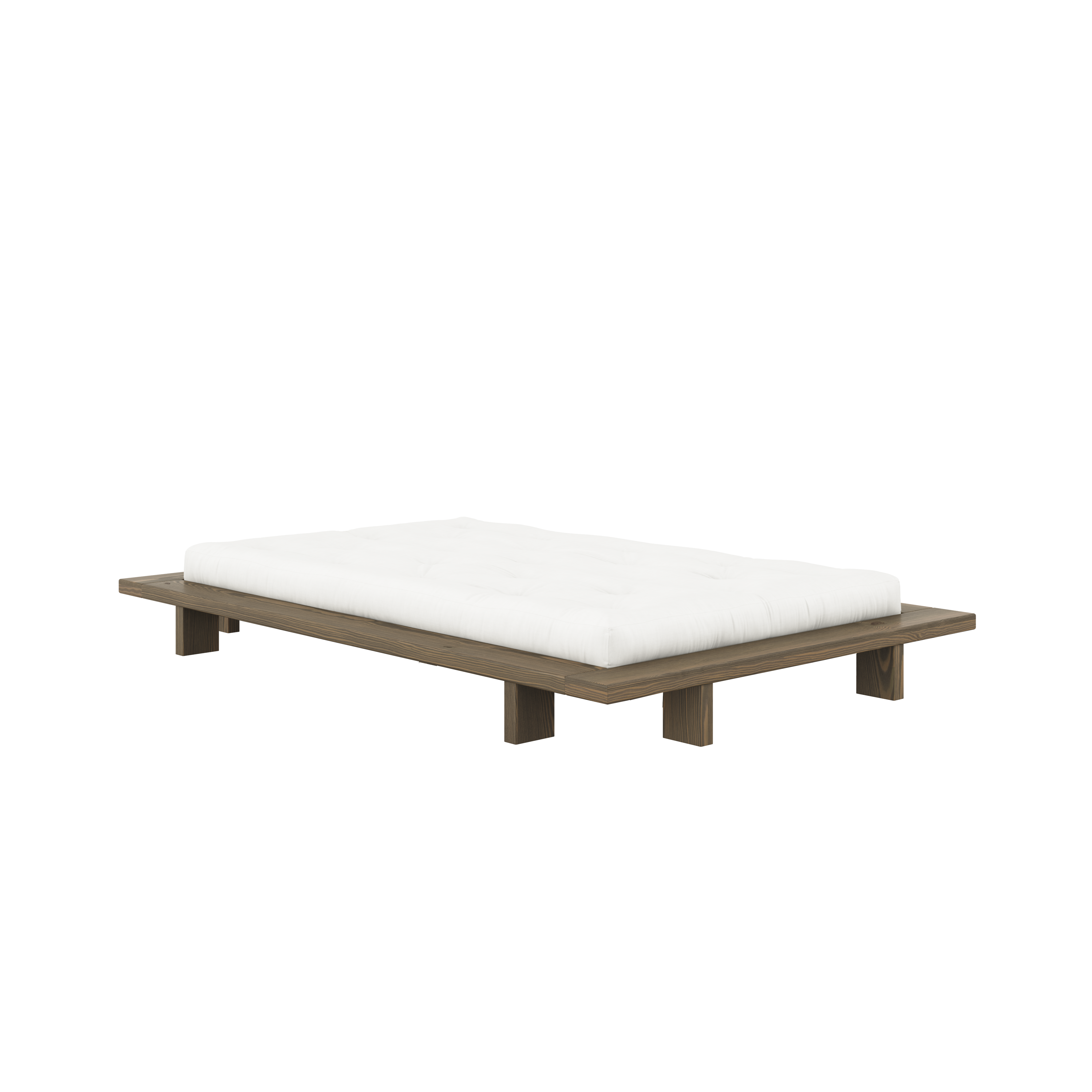 LIT JAPAN BED CAROB MARRON 120 X 200