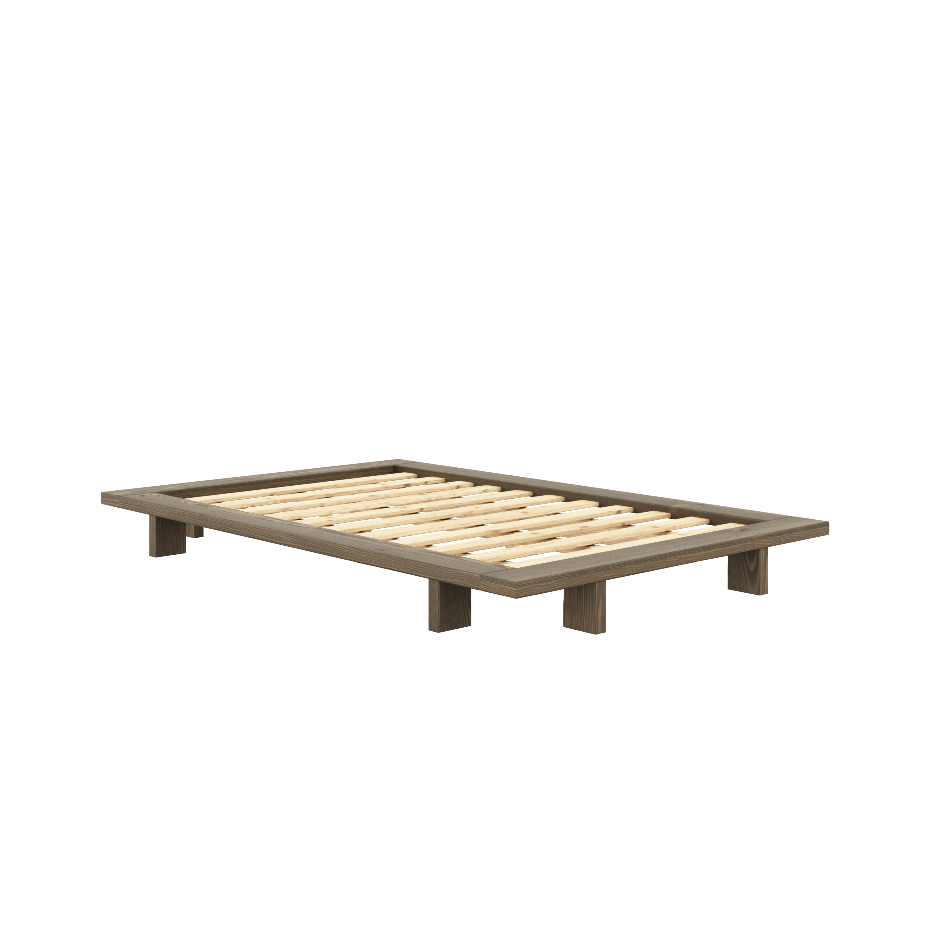 LIT JAPAN BED CAROB MARRON 120 X 200