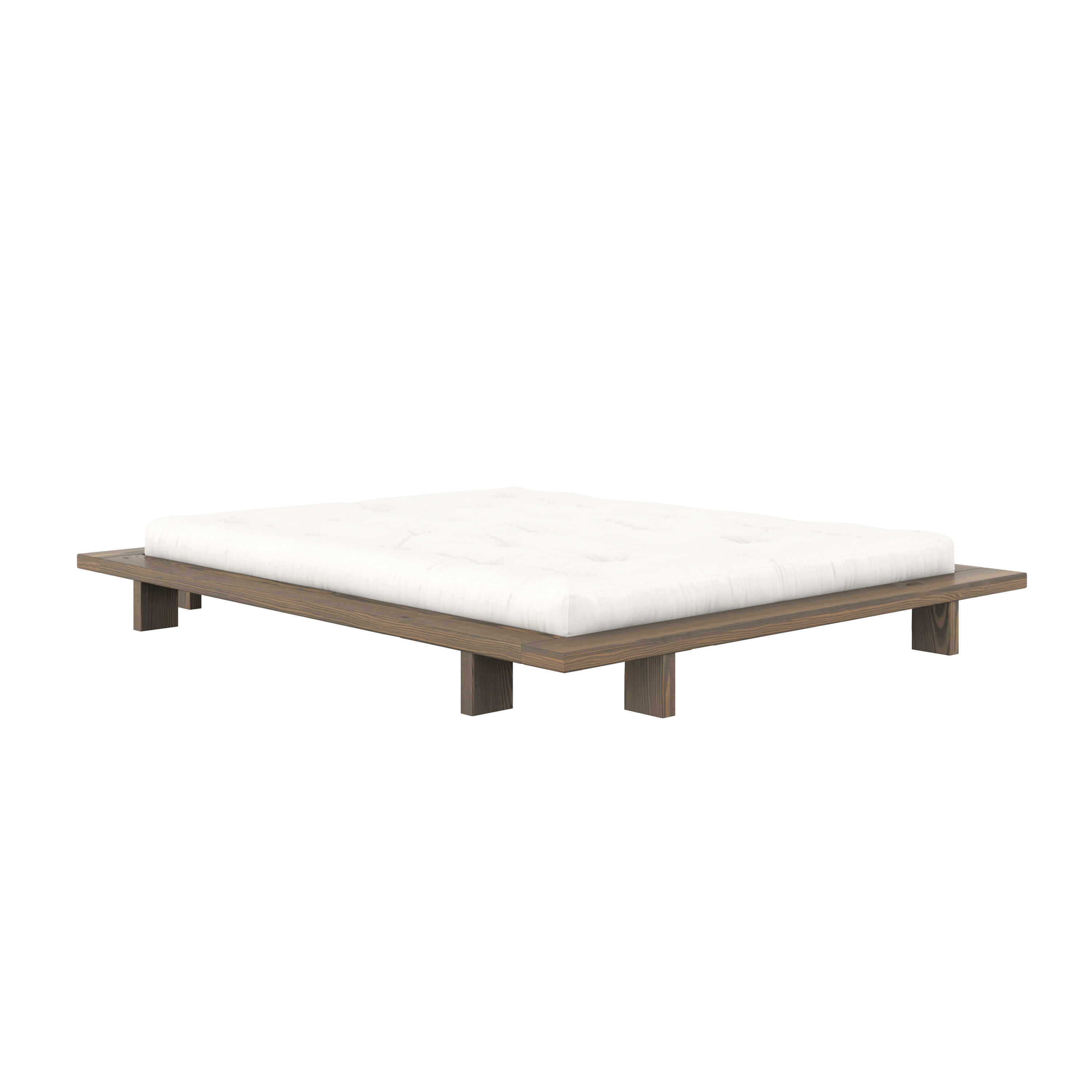 JAPAN BED CAROB BROWN 160 X 200