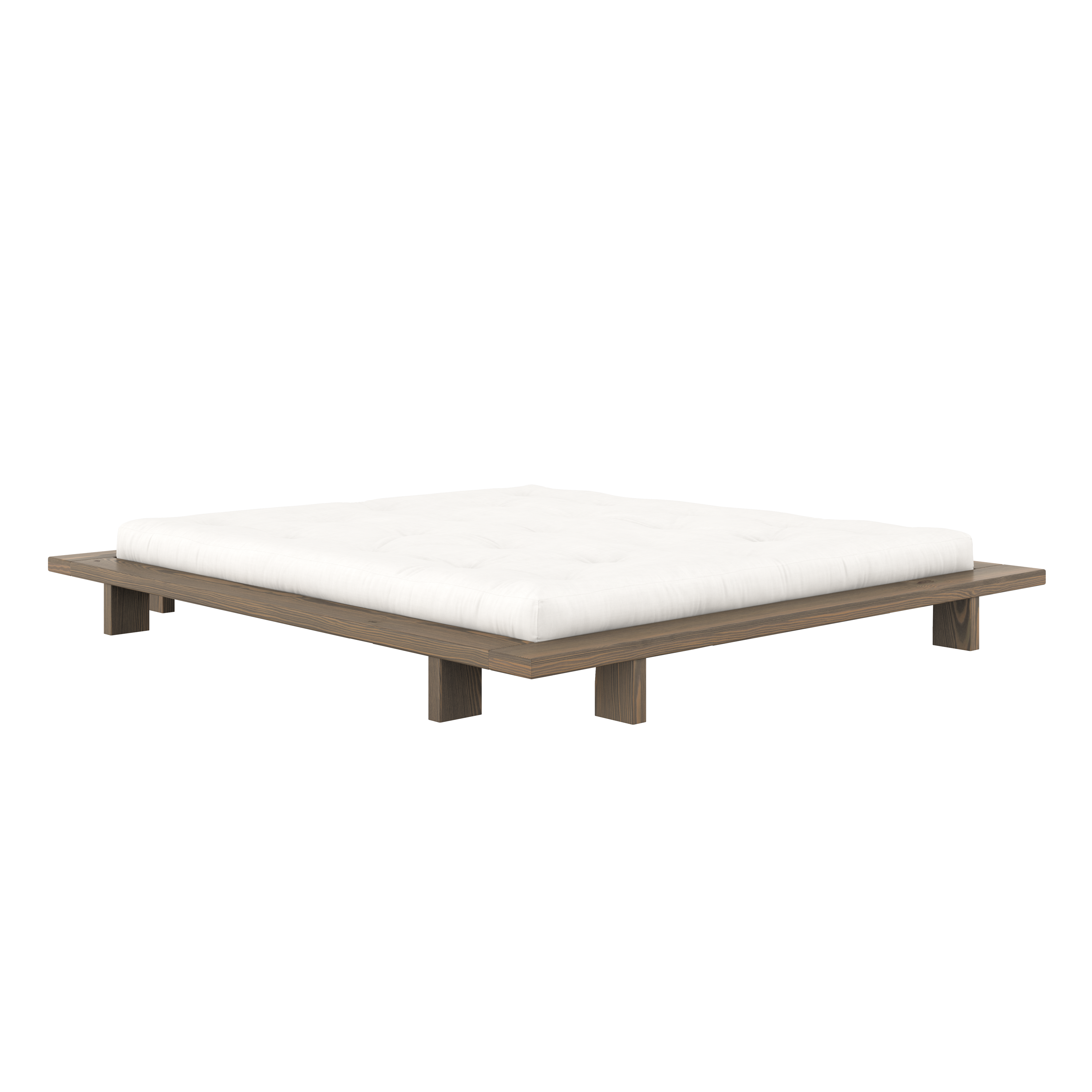 JAPAN BED CAROB BROWN 180 X 200