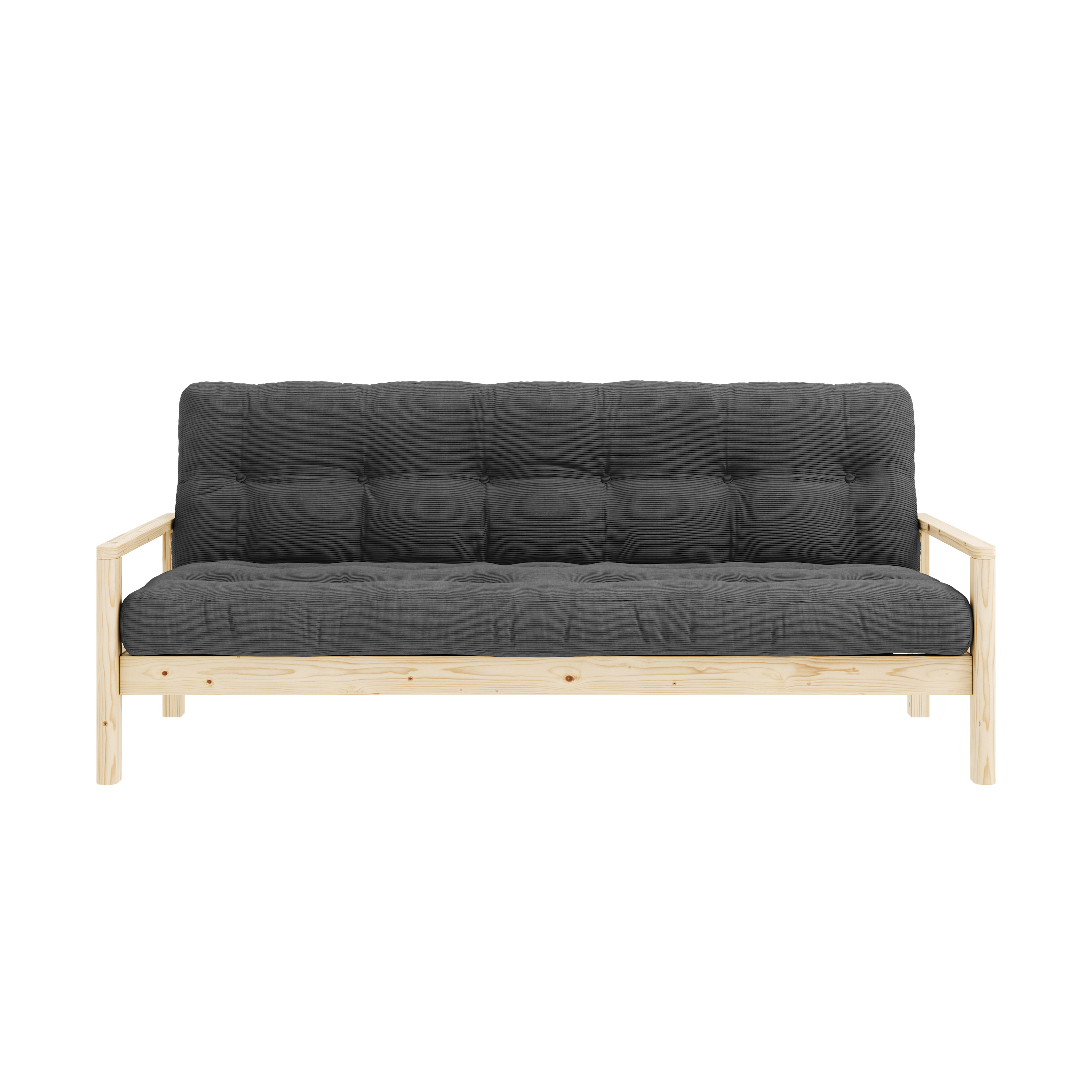 POIGNÉE TRANSPARENTE VERNIS. MATELAS MIXTE 5 COUCHES MAT CHARBON