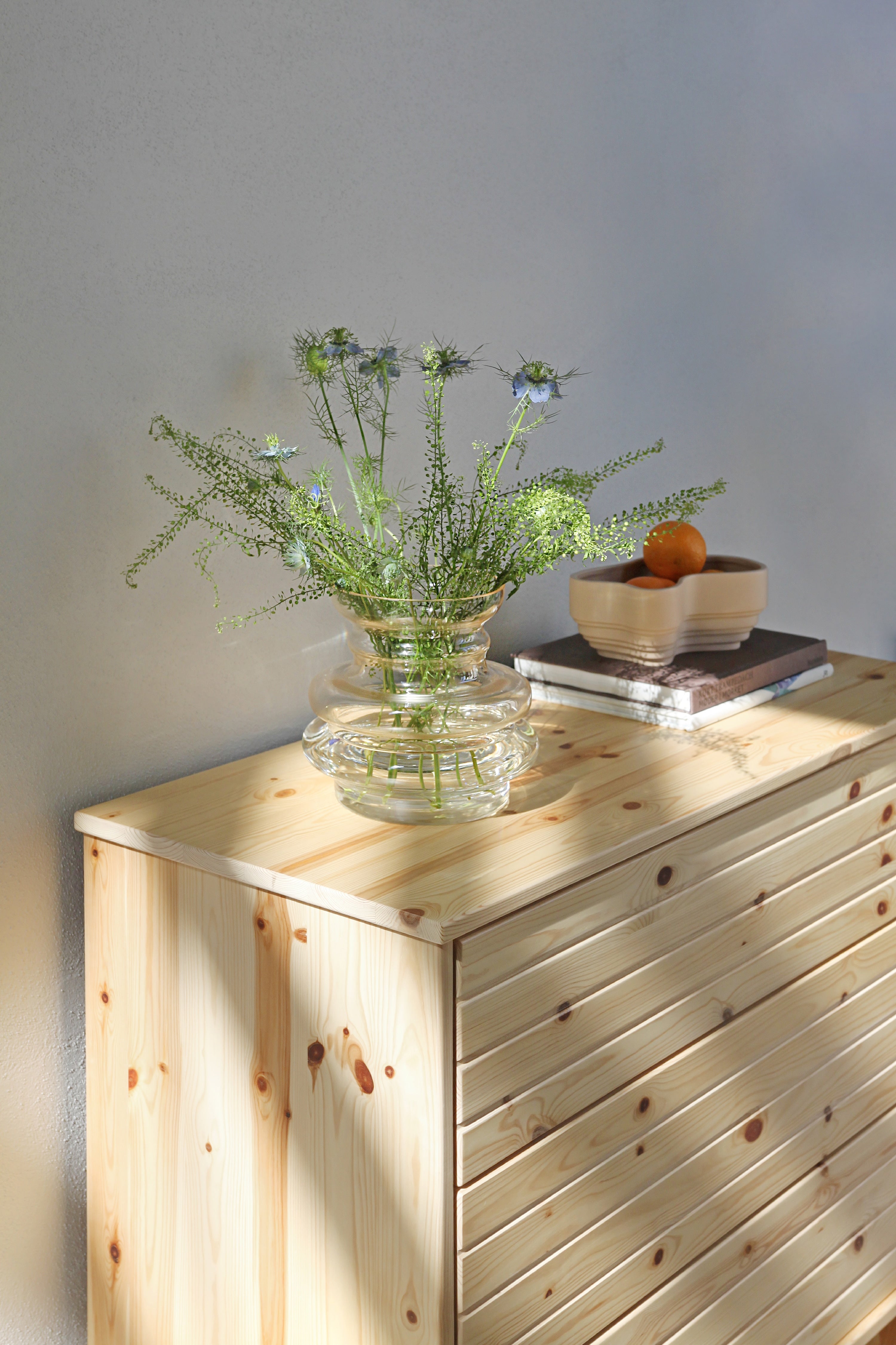 KOMMO DRESSER CLEAR LACQUERED