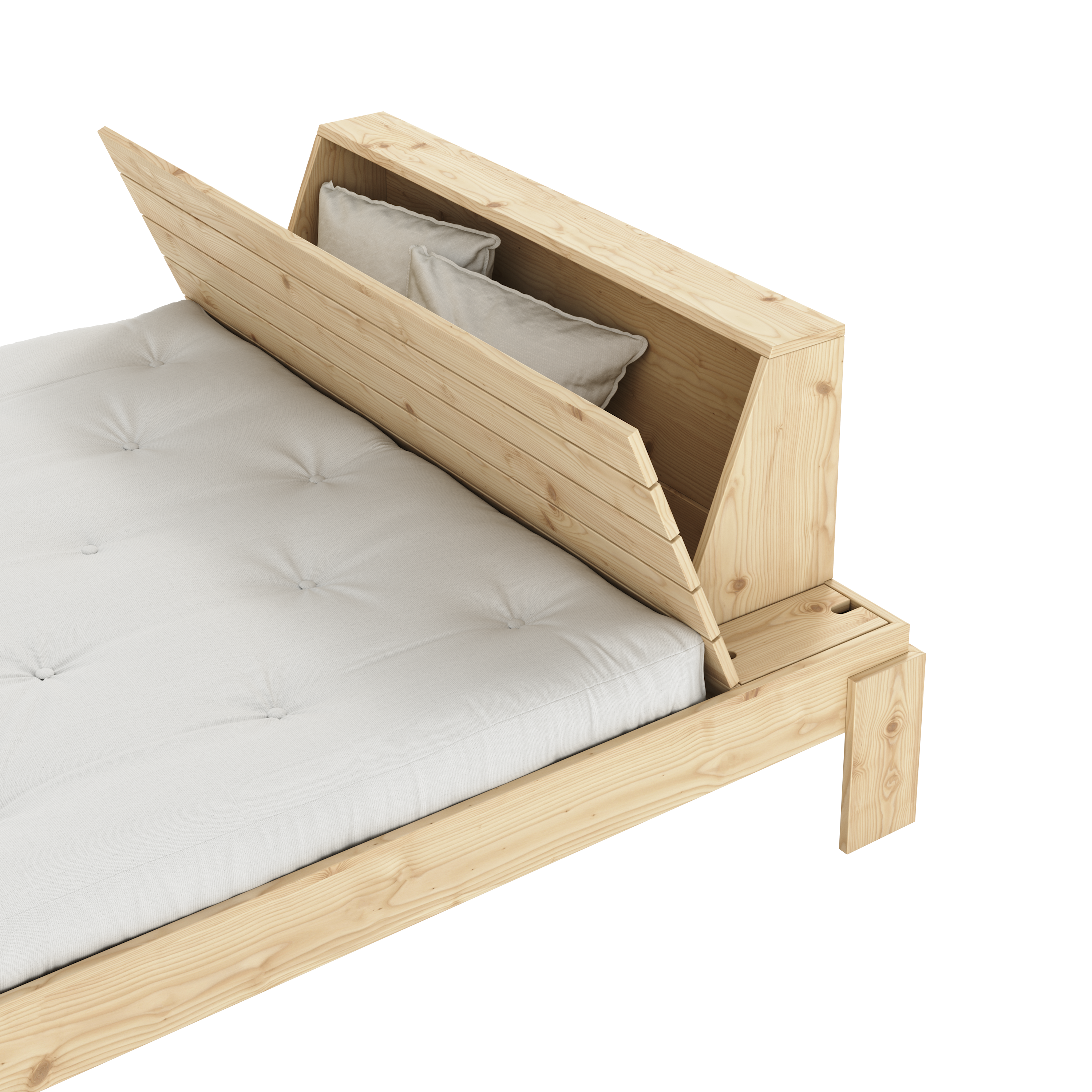 LAYERS BED HEADBOARD CLEAR 140 X 200