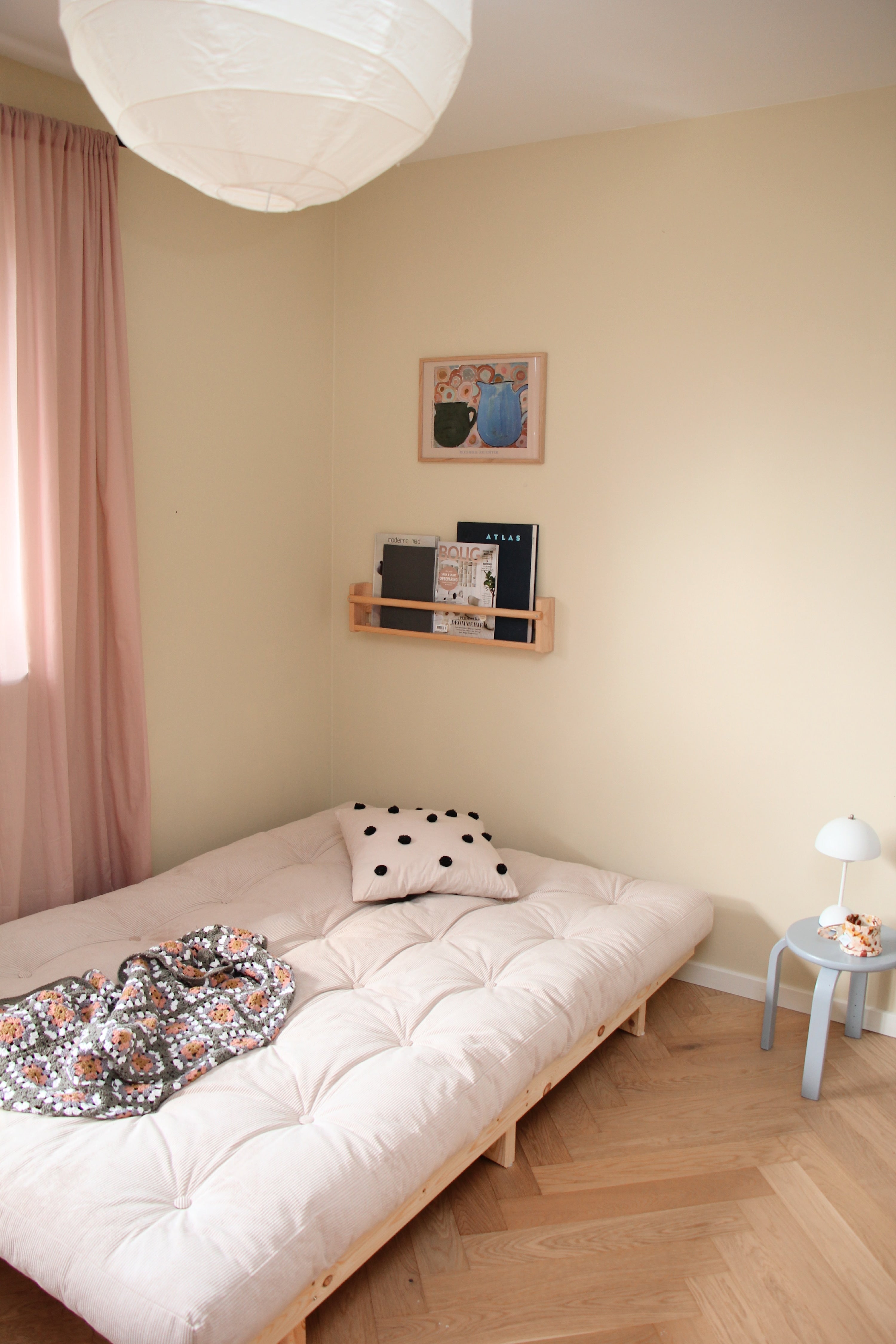 LEAN RAW 130 X 190 W. 5-LAYER MIXED MATTRESS SORBET PINK
