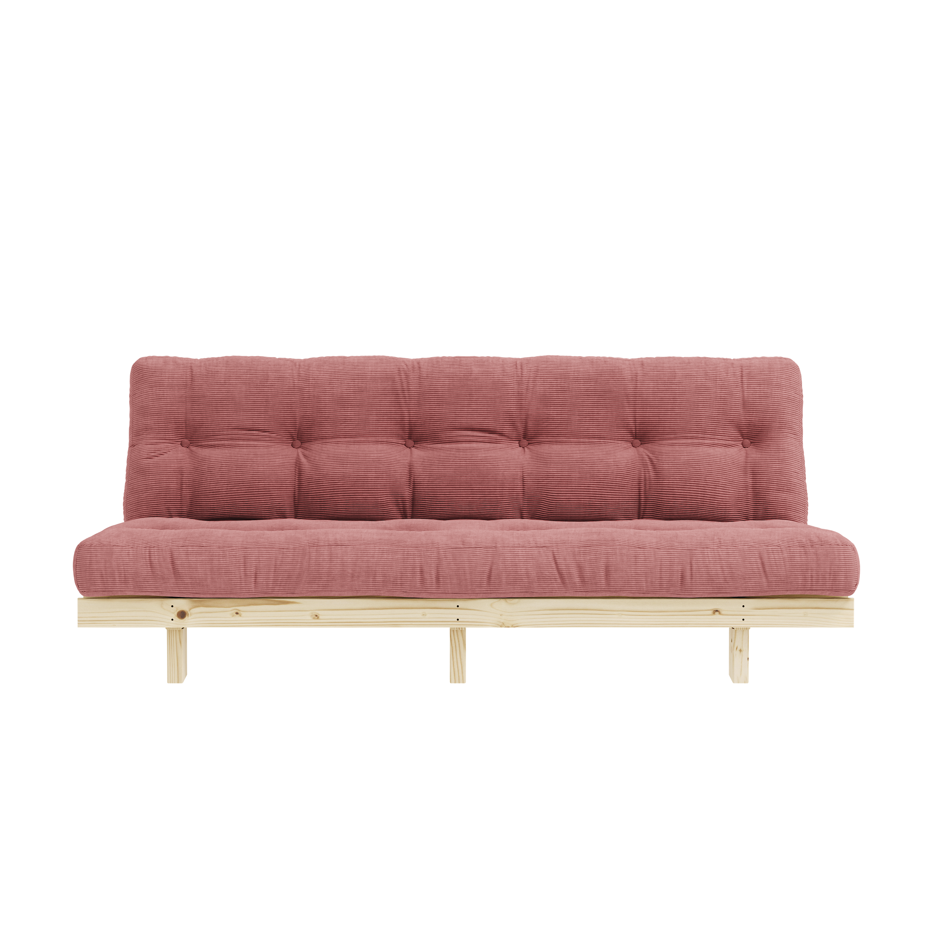 LEAN RAW 130 X 190 W. 5-LAYER MIXED MATTRESS SORBET PINK
