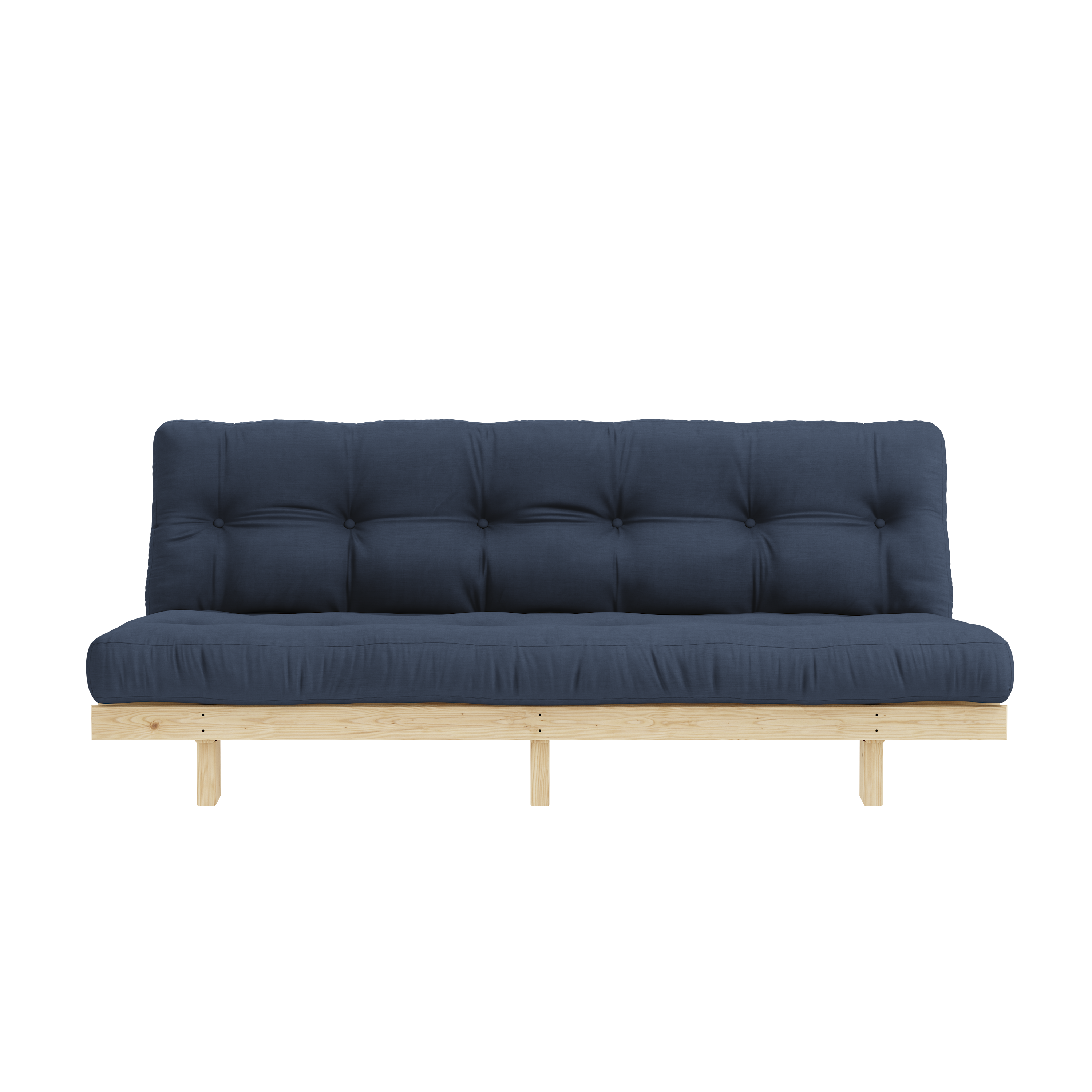 LEAN RAW 130 X 190 W. 5-LAYER MIXED MATTRESS NAVY