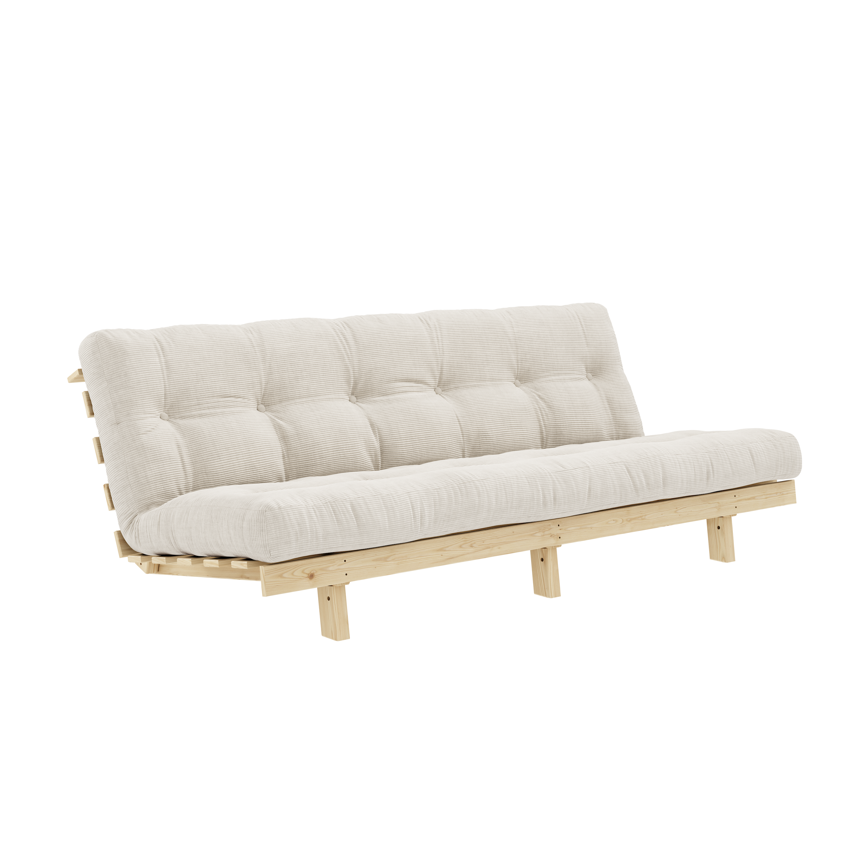 LEAN RAW 130 X 200 W. ALPHA MATTRESS IVORY