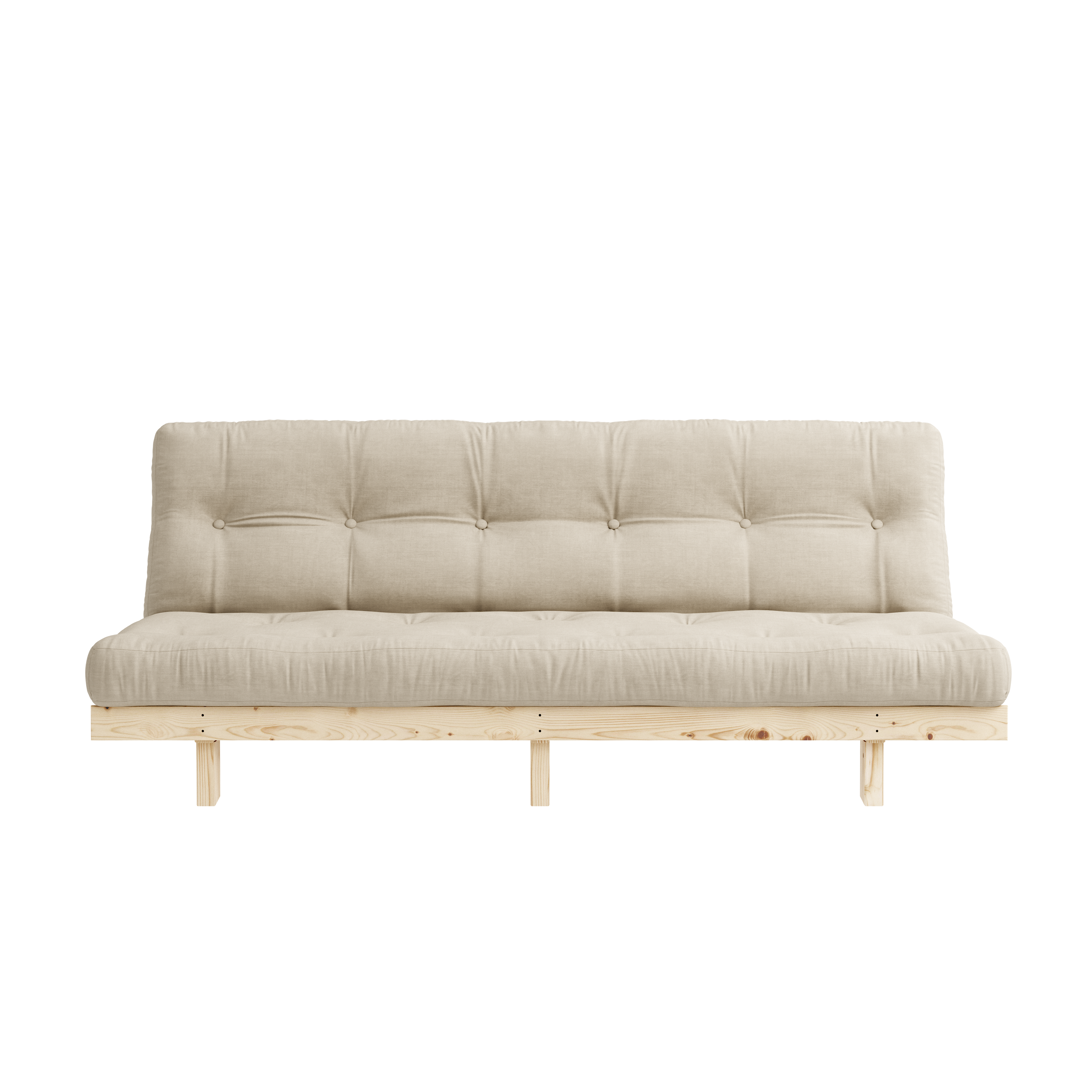 MATELAS ALPHA LEAN RAW 130 X 200 BEIGE