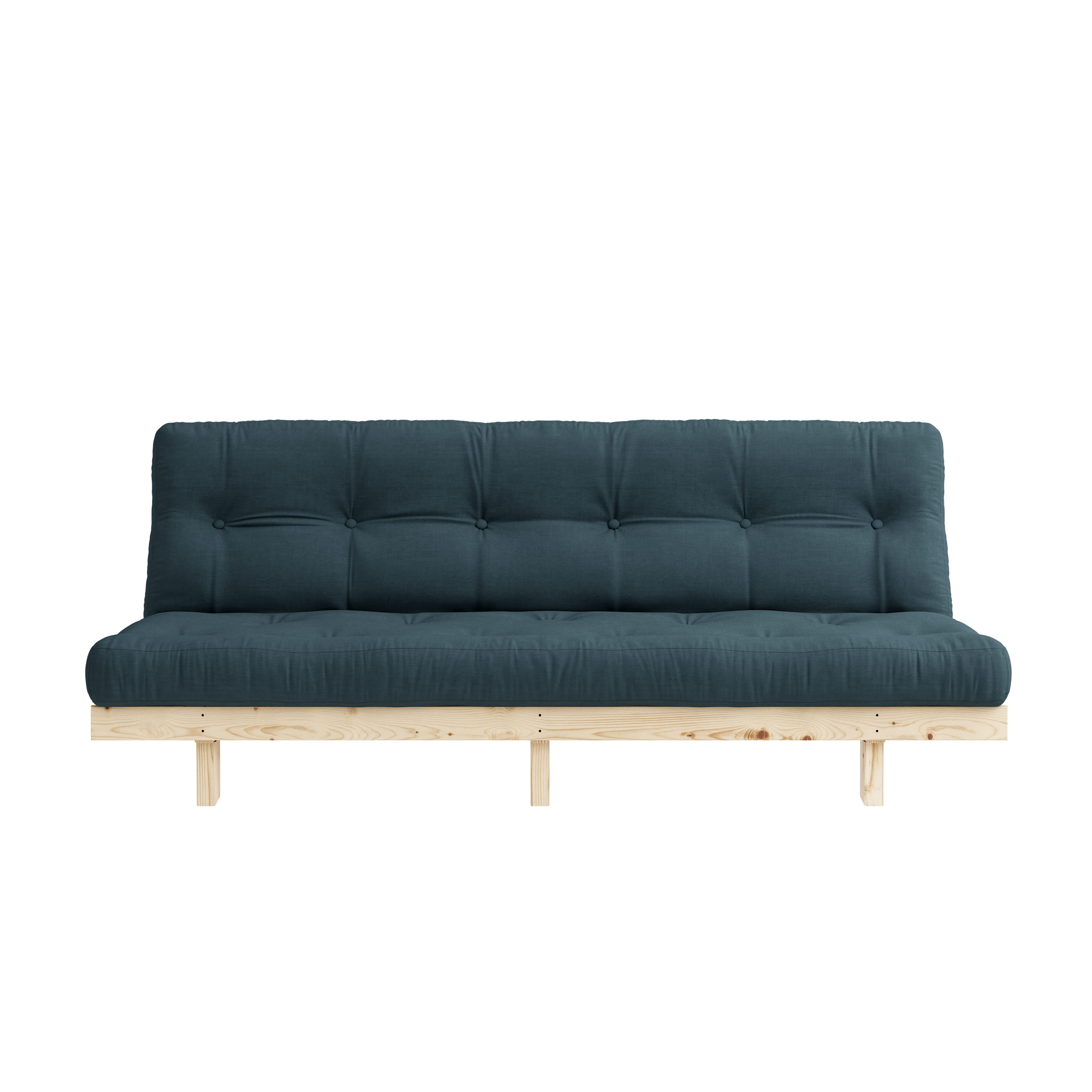 LEAN RAW 130 X 200 W. ALPHA MATTRESS PETROL BLUE