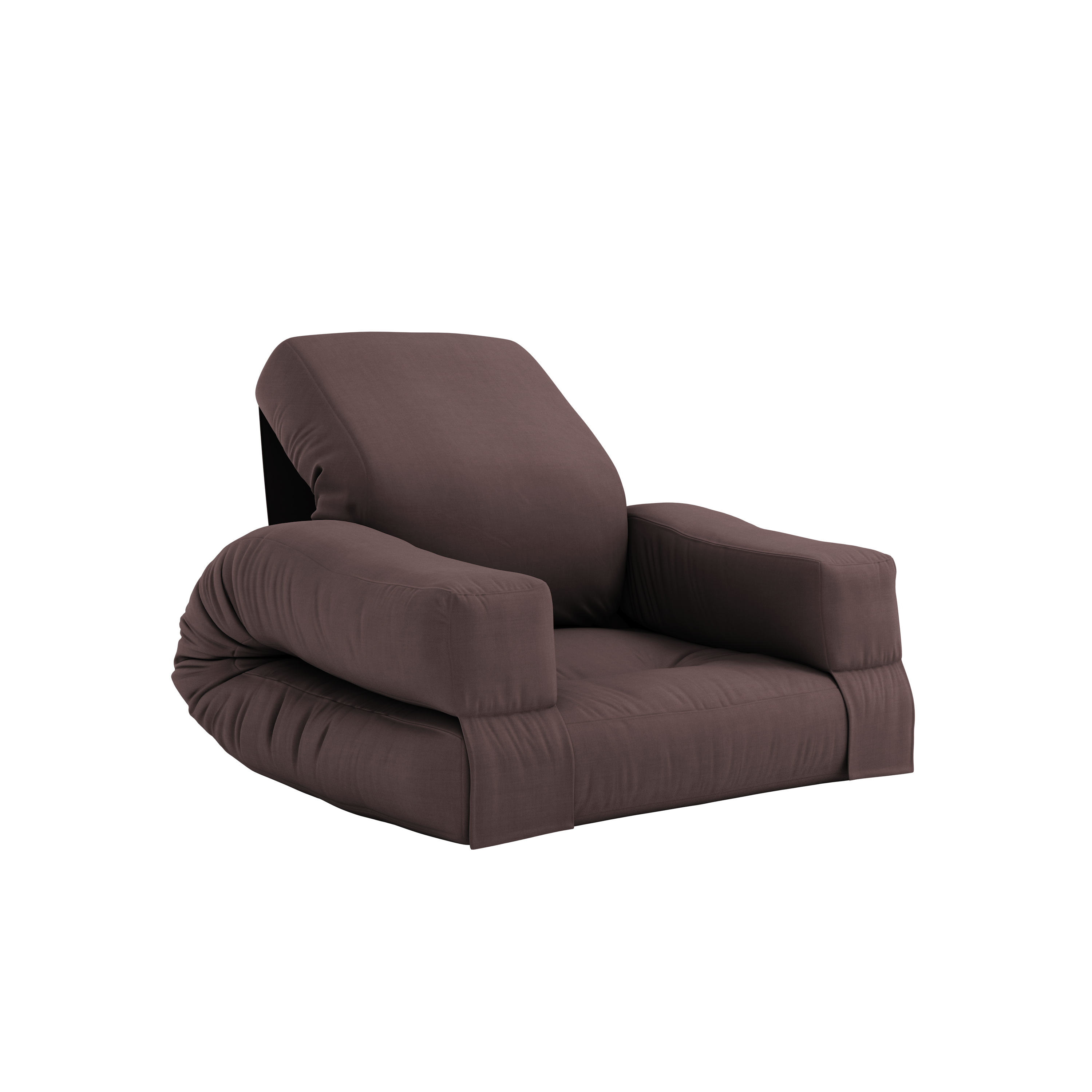 MINI HIPPO CHAIR MARRON