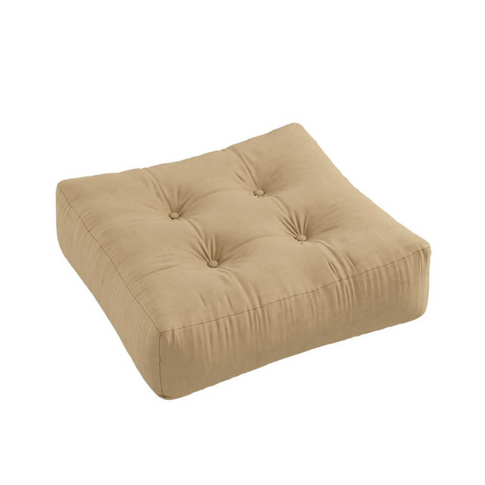 PLUS DE POUF BLÉ BEIGE