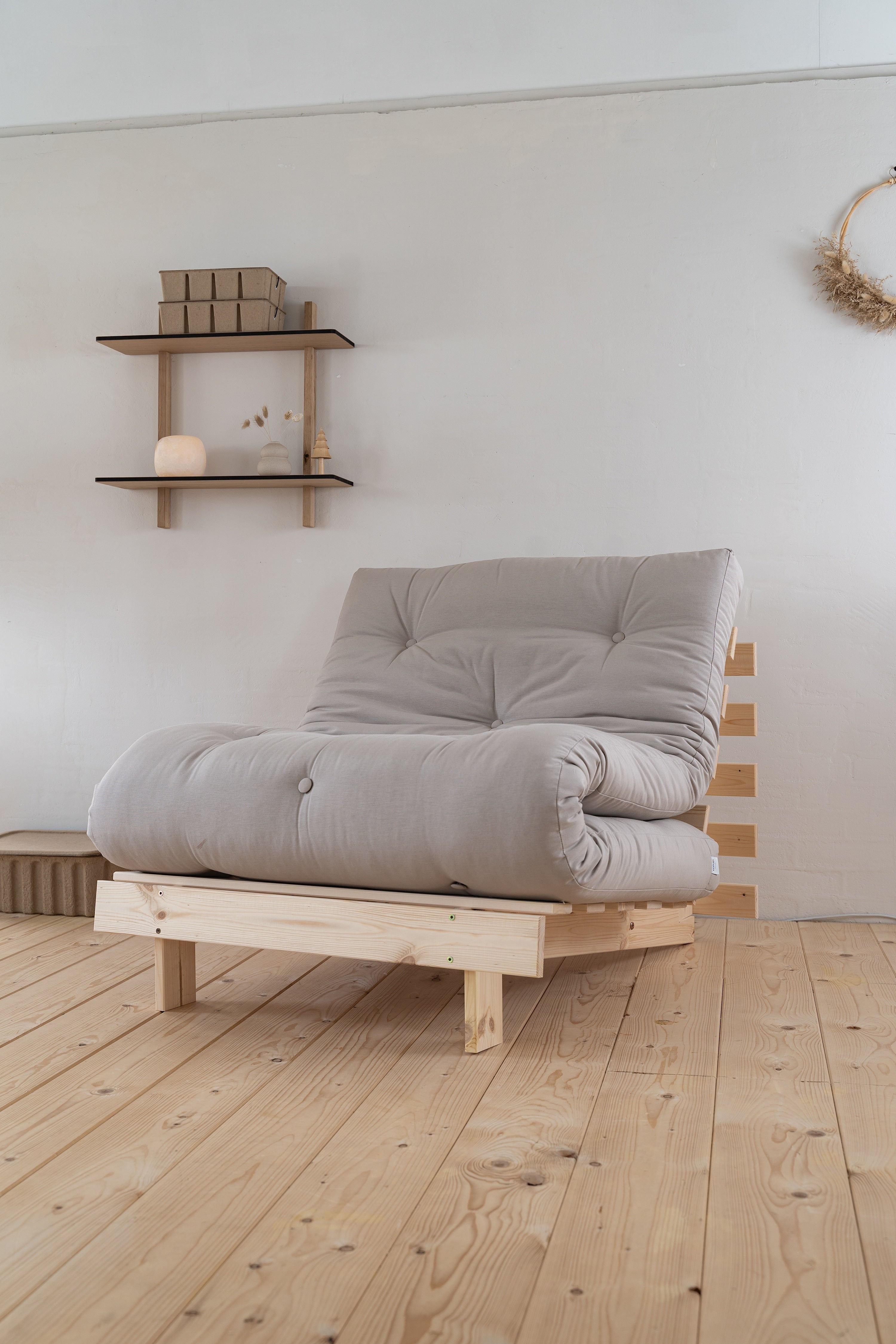 ROOTS RAW 90 X 200 W. ROOTS MATTRESS NATURAL