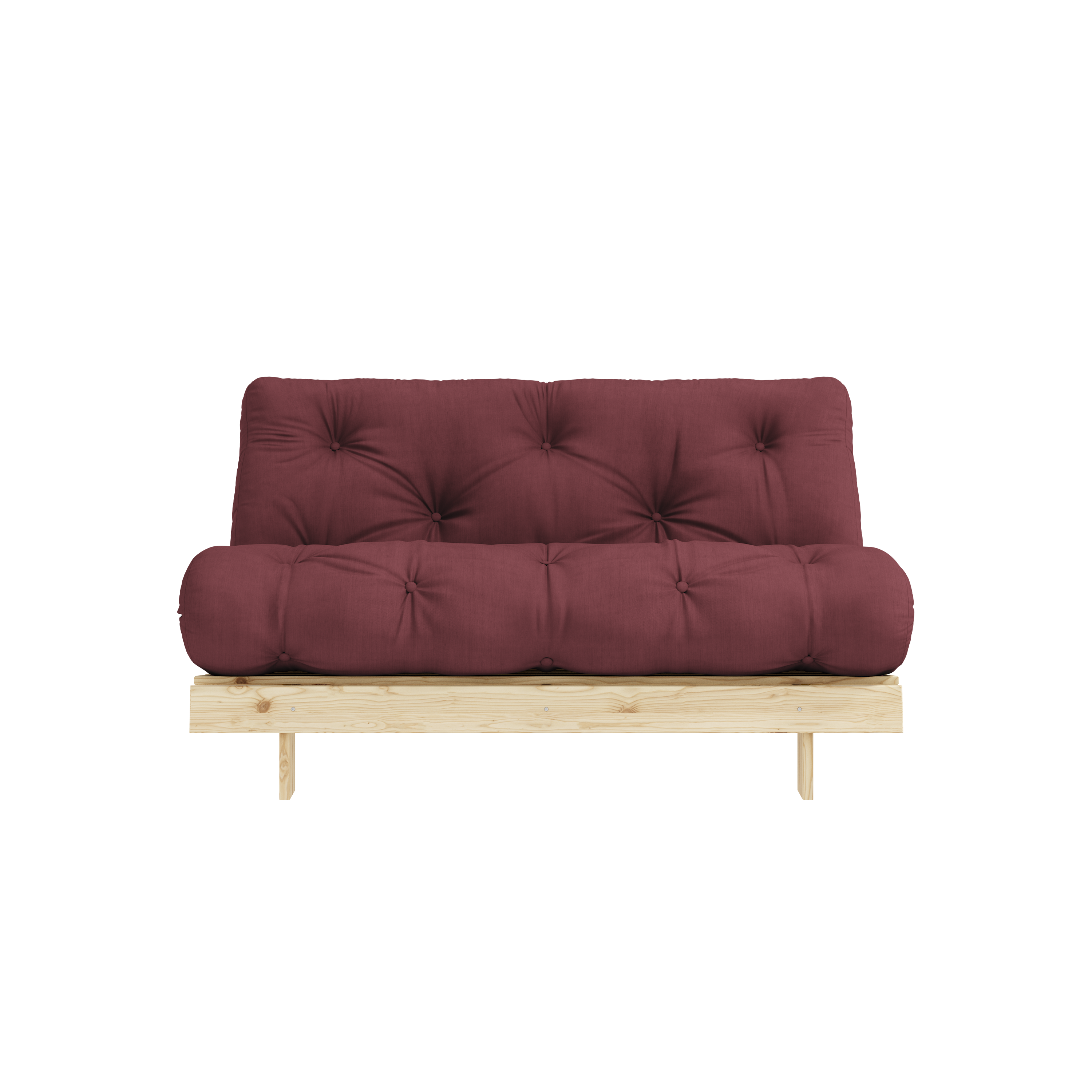 ROOTS RAW 140 X 200 W. ROOTS MATTRESS BORDEAUX