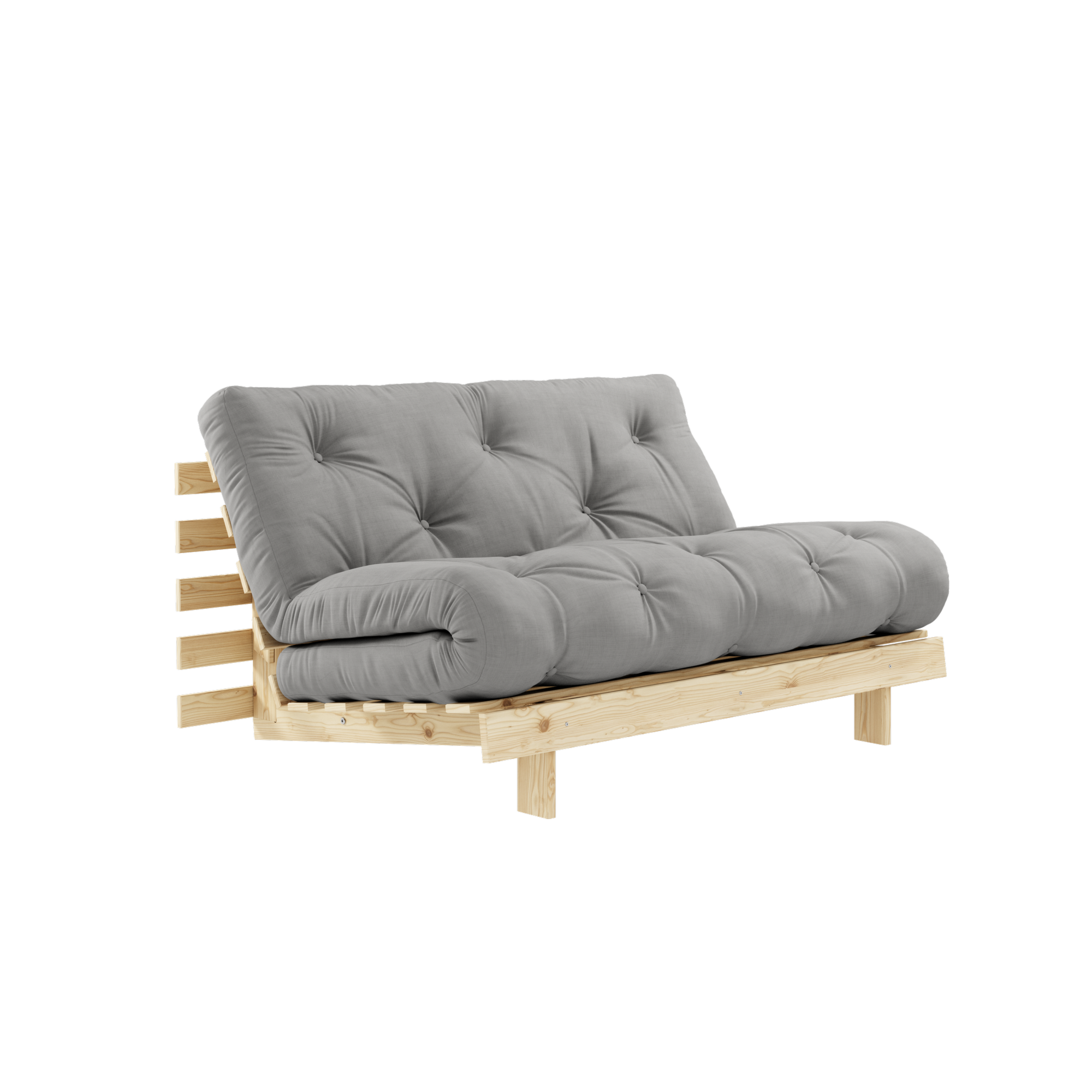 ROOTS RAW 140 X 200 W. ROOTS MATTRESS GREY