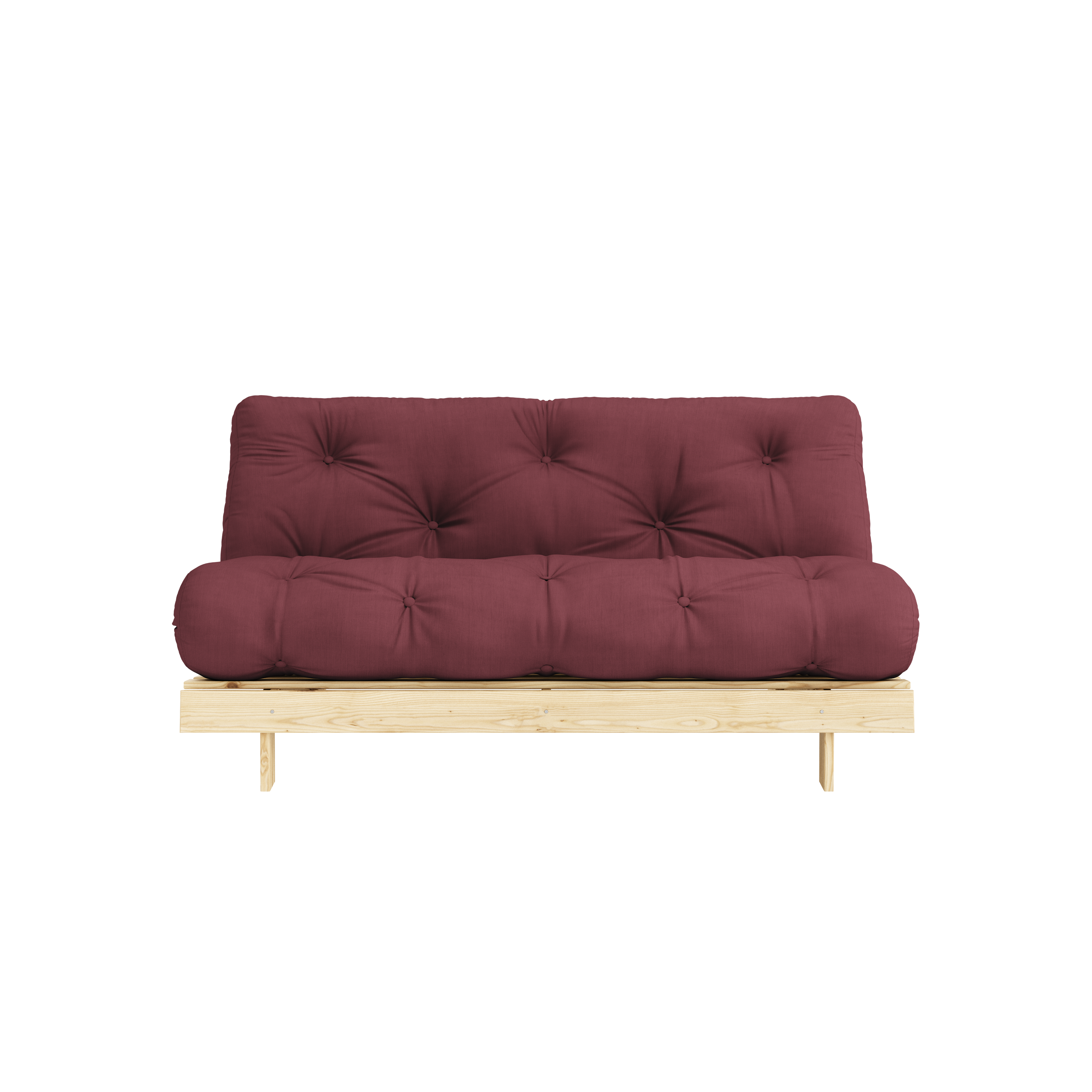 ROOTS RAW 160 X 200 W. ROOTS MATTRESS BORDEAUX