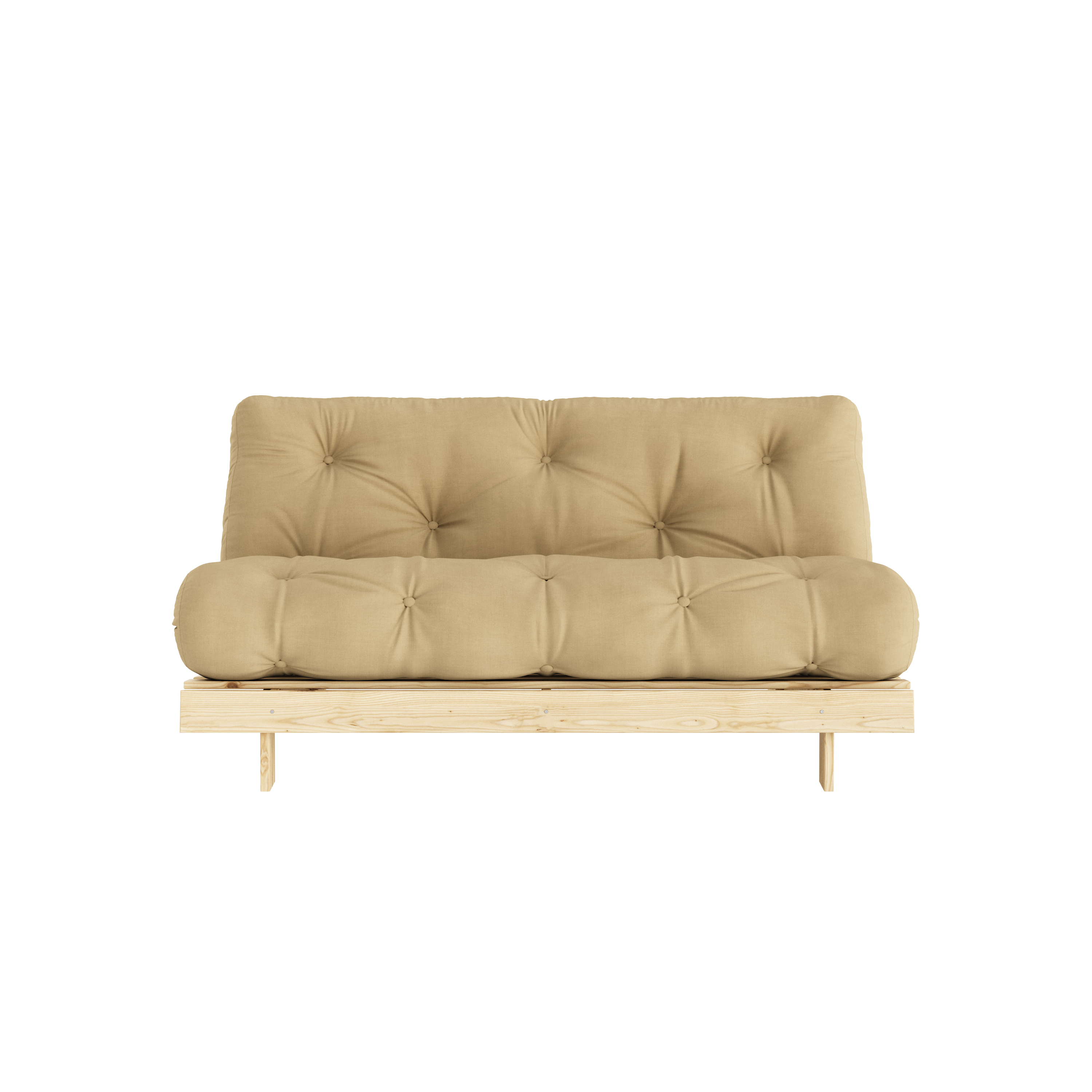 ROOTS RAW 160 X 200 W. ROOTS MATTRESS WHEAT BEIGE