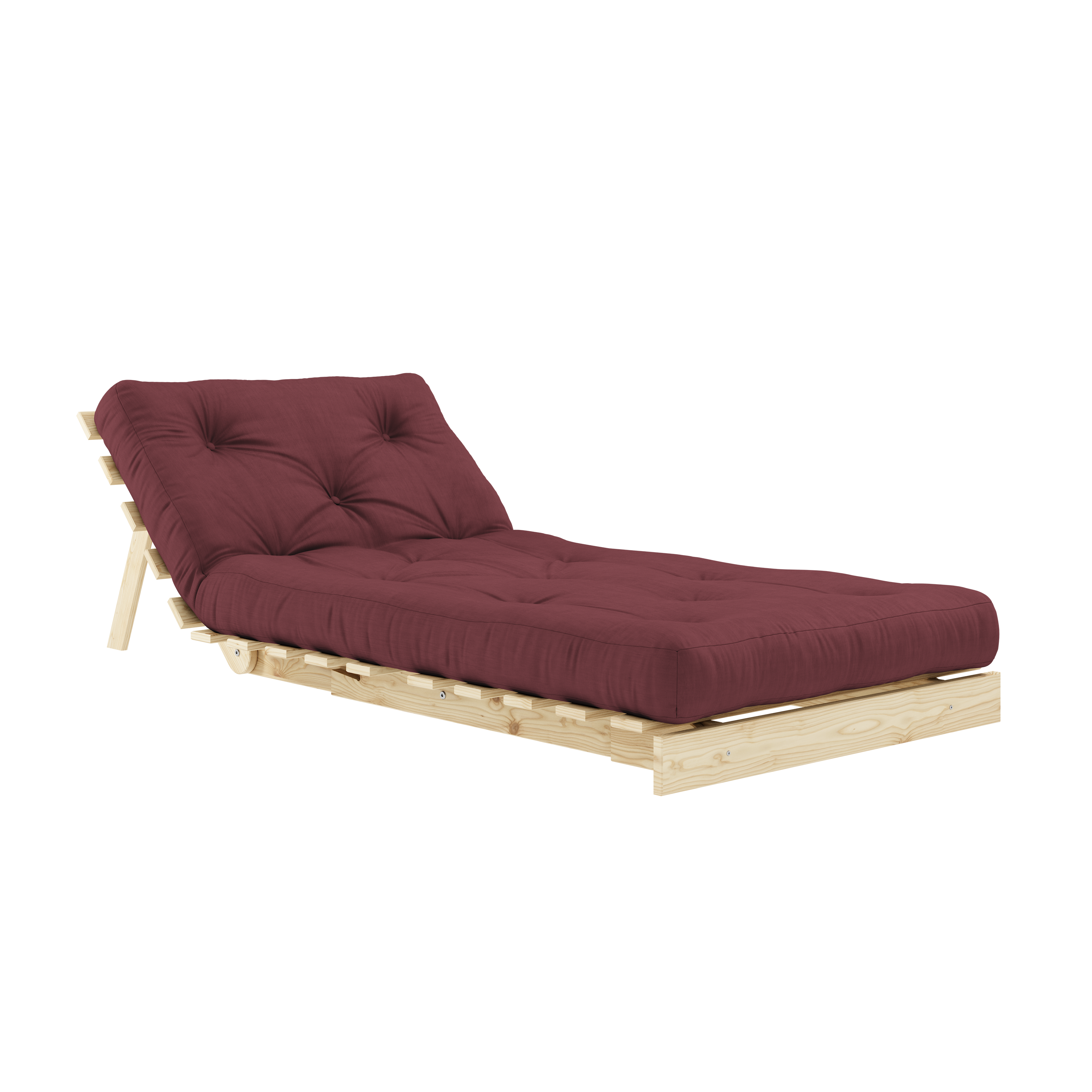 ROOTS RAW 90 X 200 W. ROOTS MATTRESS BORDEAUX