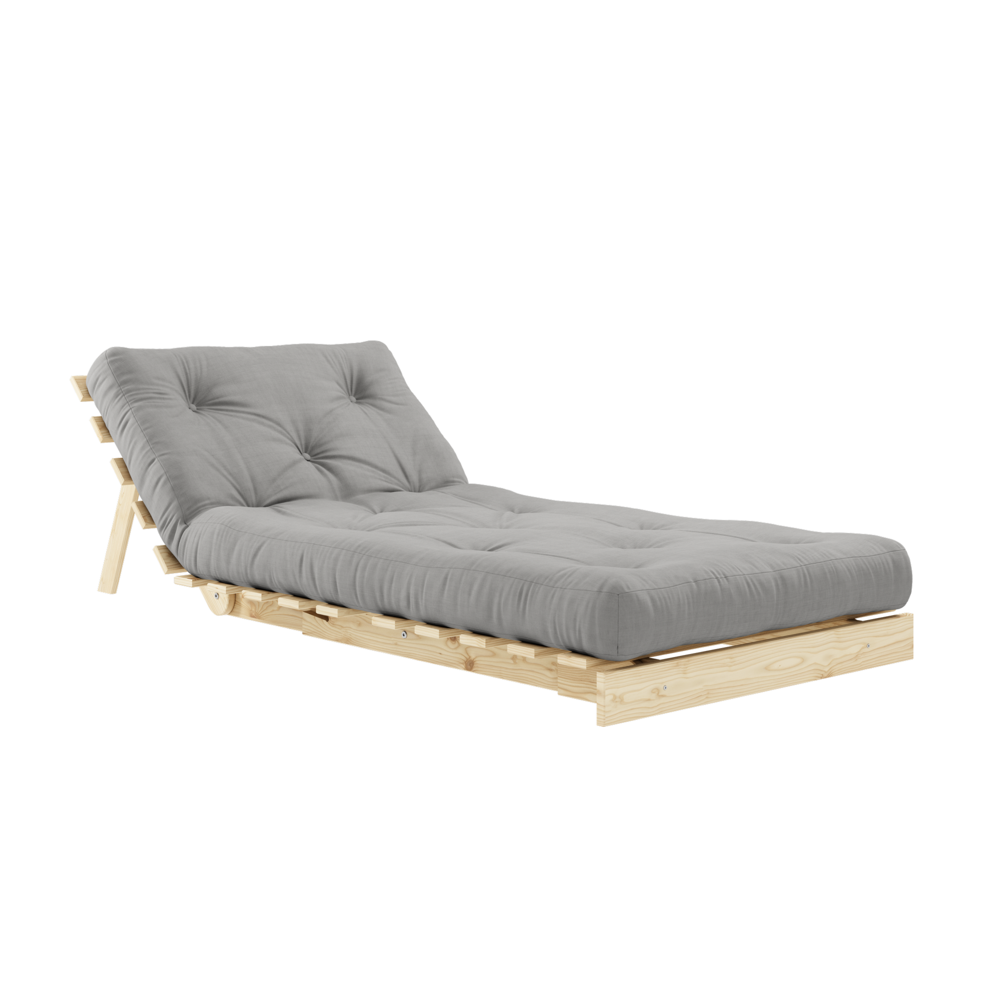 ROOTS RAW 90 X 200 W. ROOTS MATTRESS GREY