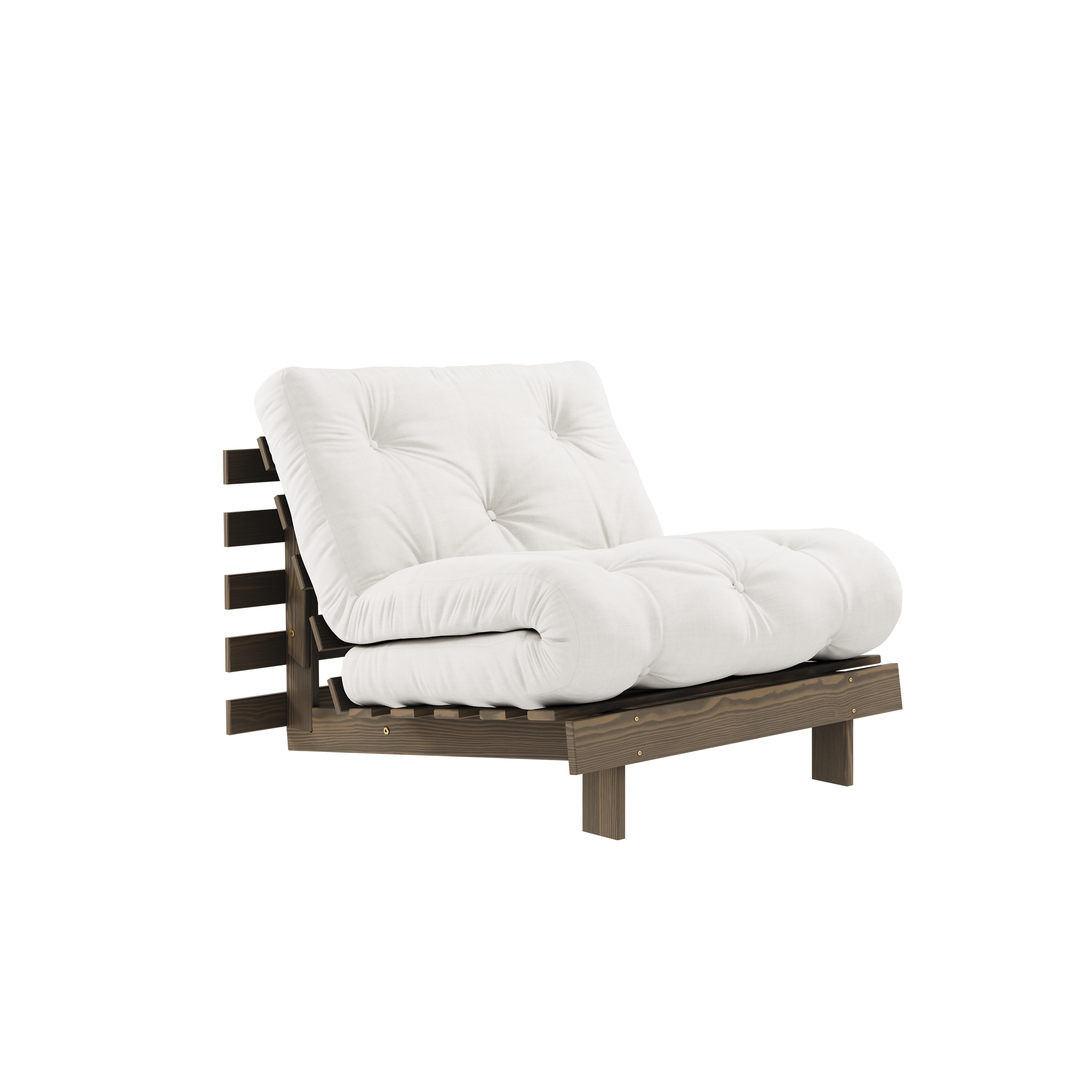 ROOTS CAROB BROWN 90 X 200 W. ROOTS MATTRESS NATURAL