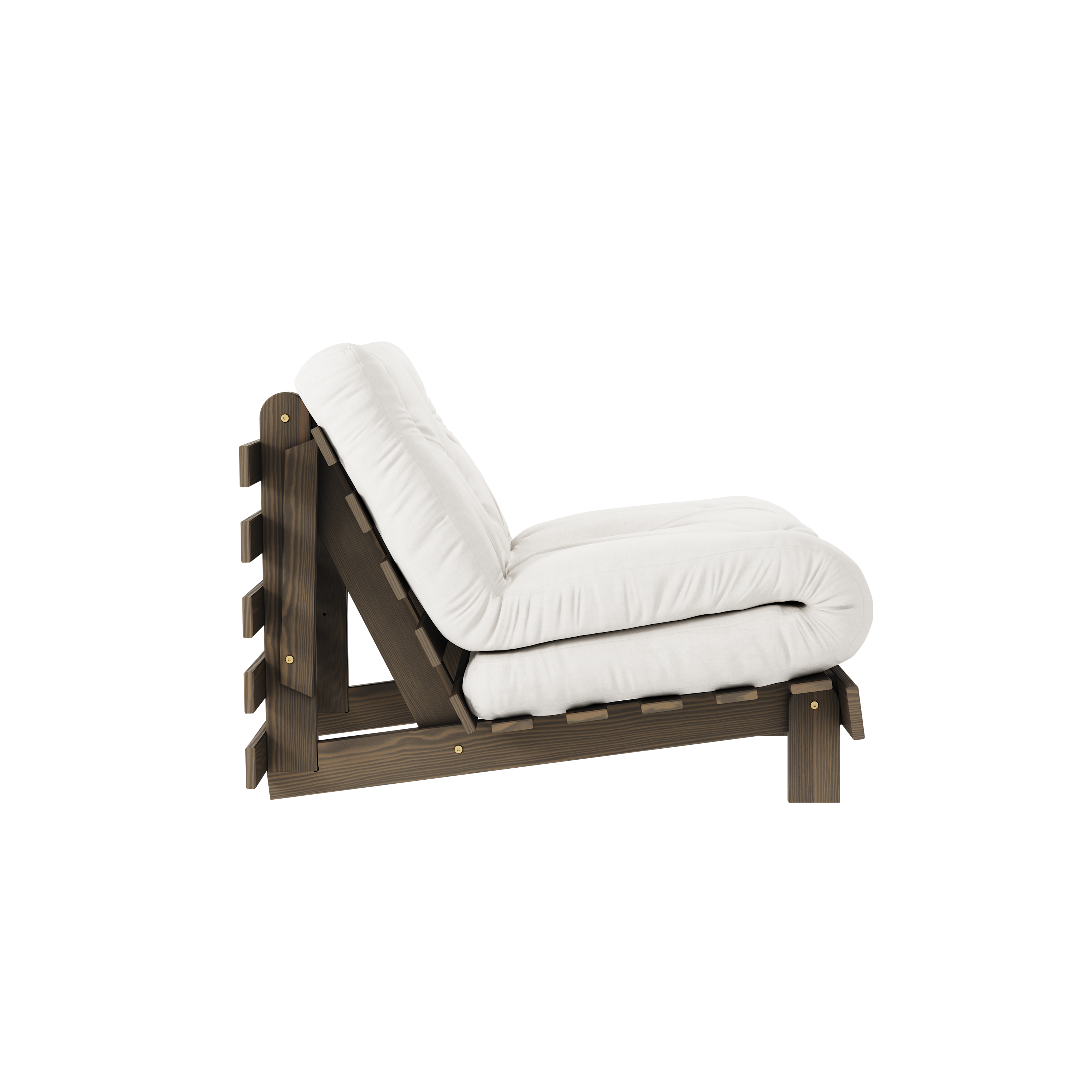 ROOTS CAROB BROWN 90 X 200 W. ROOTS MATTRESS NATURAL
