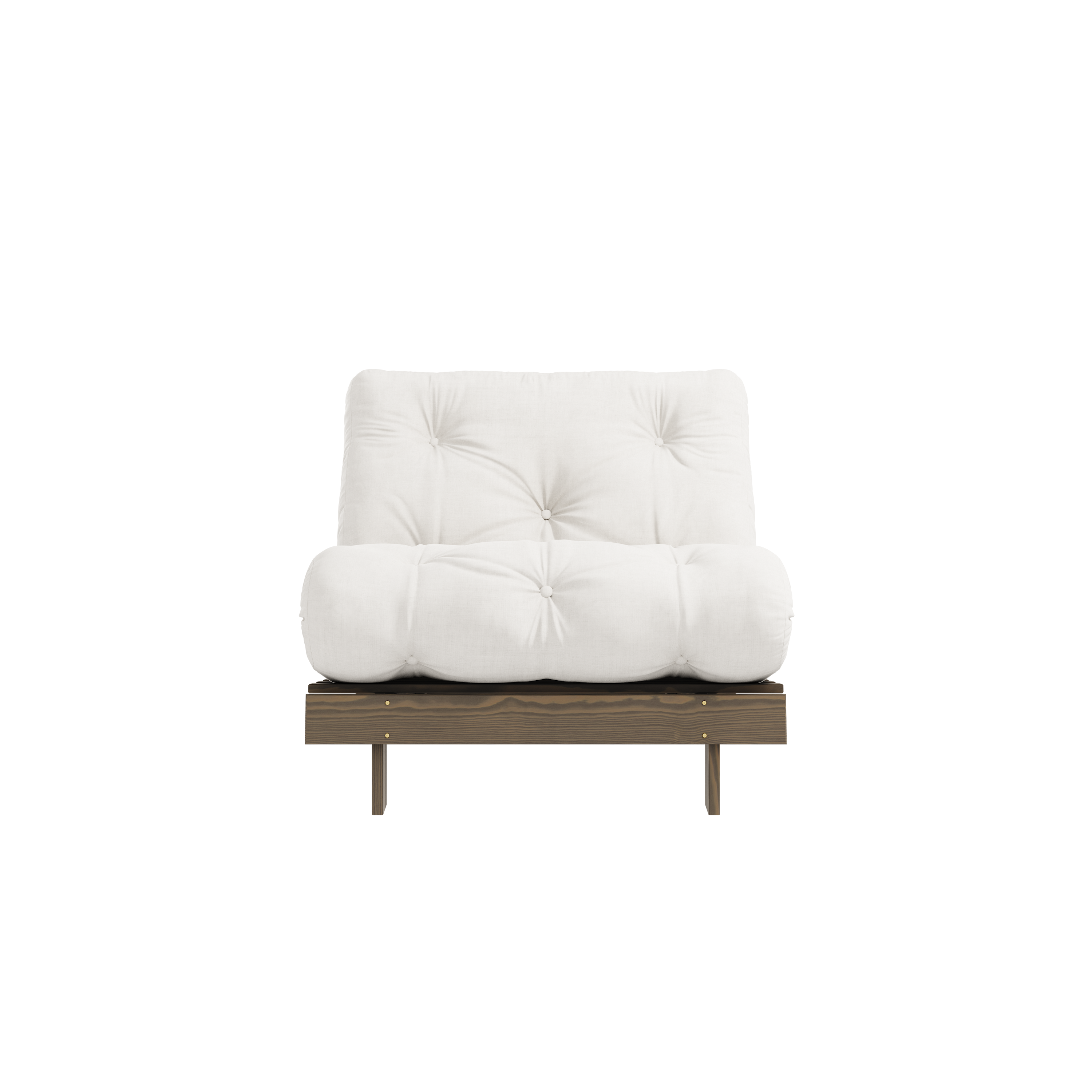 ROOTS CAROB BROWN 90 X 200 W. ROOTS MATTRESS NATURAL