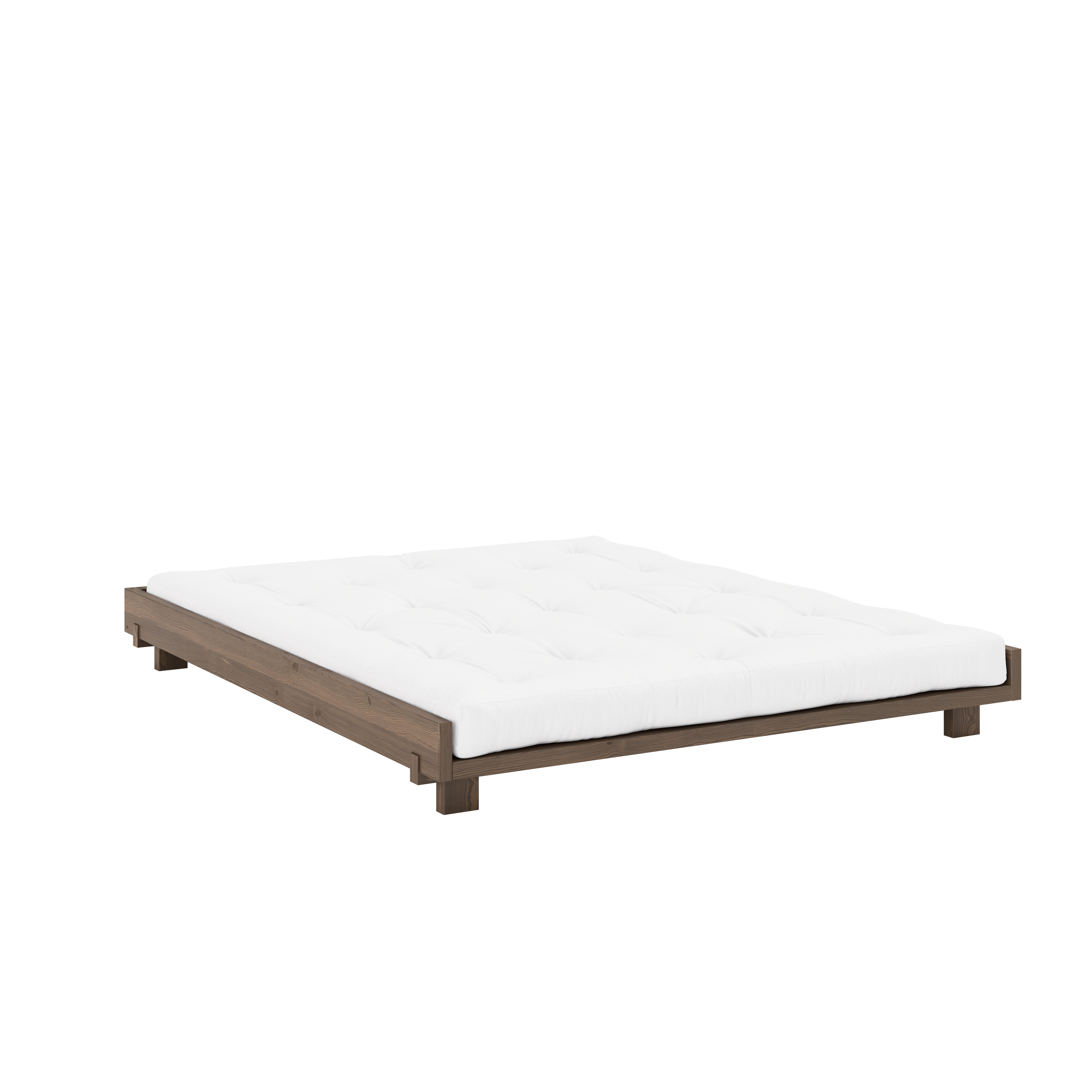 SOCIAL BED CAROB BROWN 160 X 200